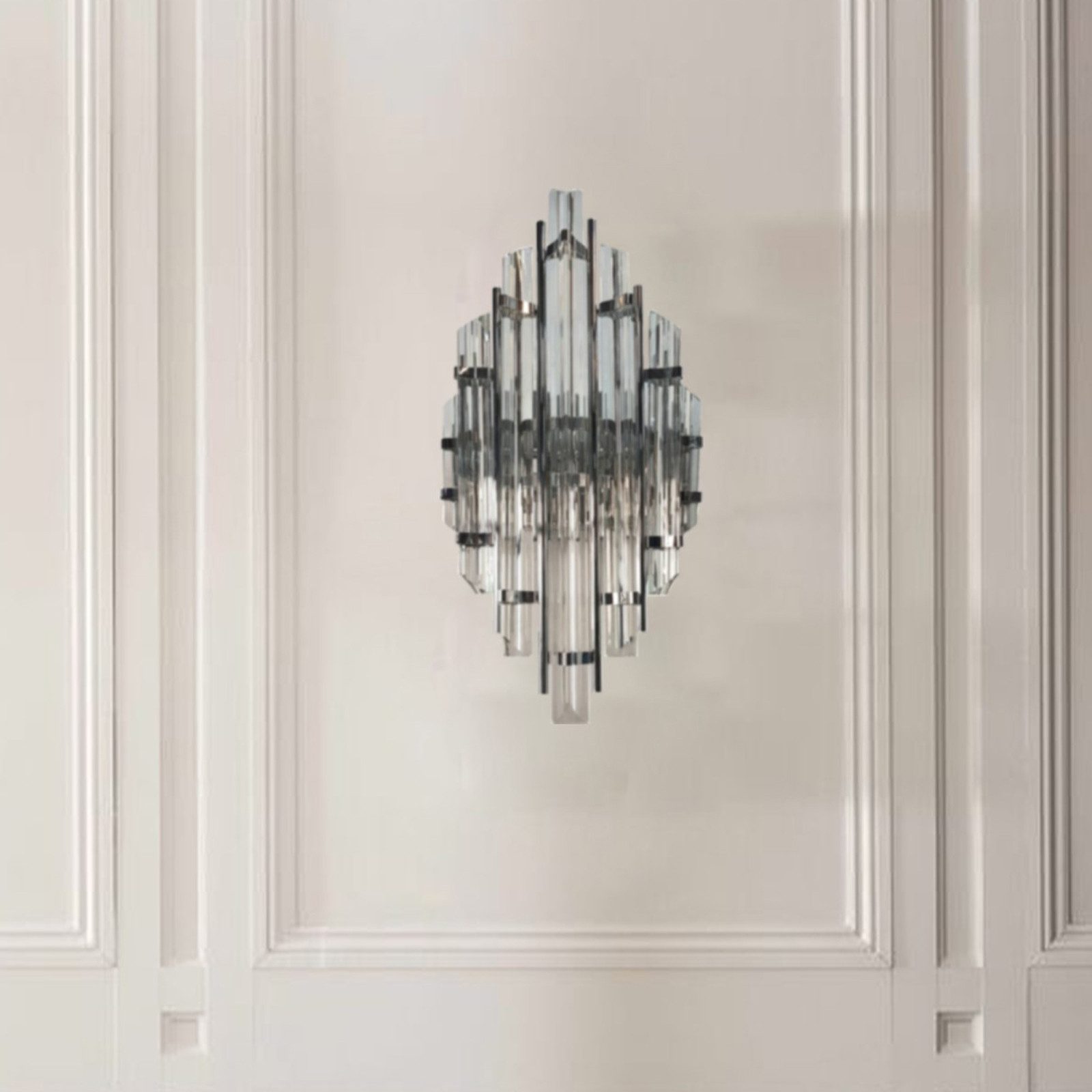 Bamyum Wandleuchte Bamyum Wandleuchte Champion Vintage Metall und Glas Wand günstig online kaufen