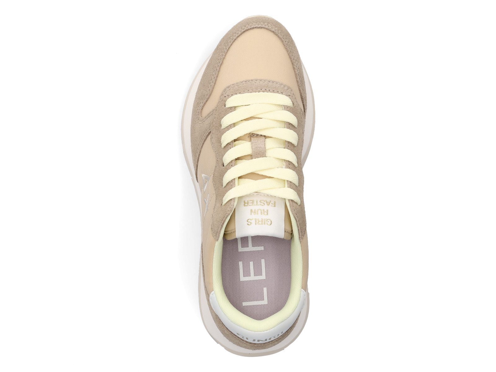 SUN 68 Sun68 Damen Sneaker Ally Solid beige