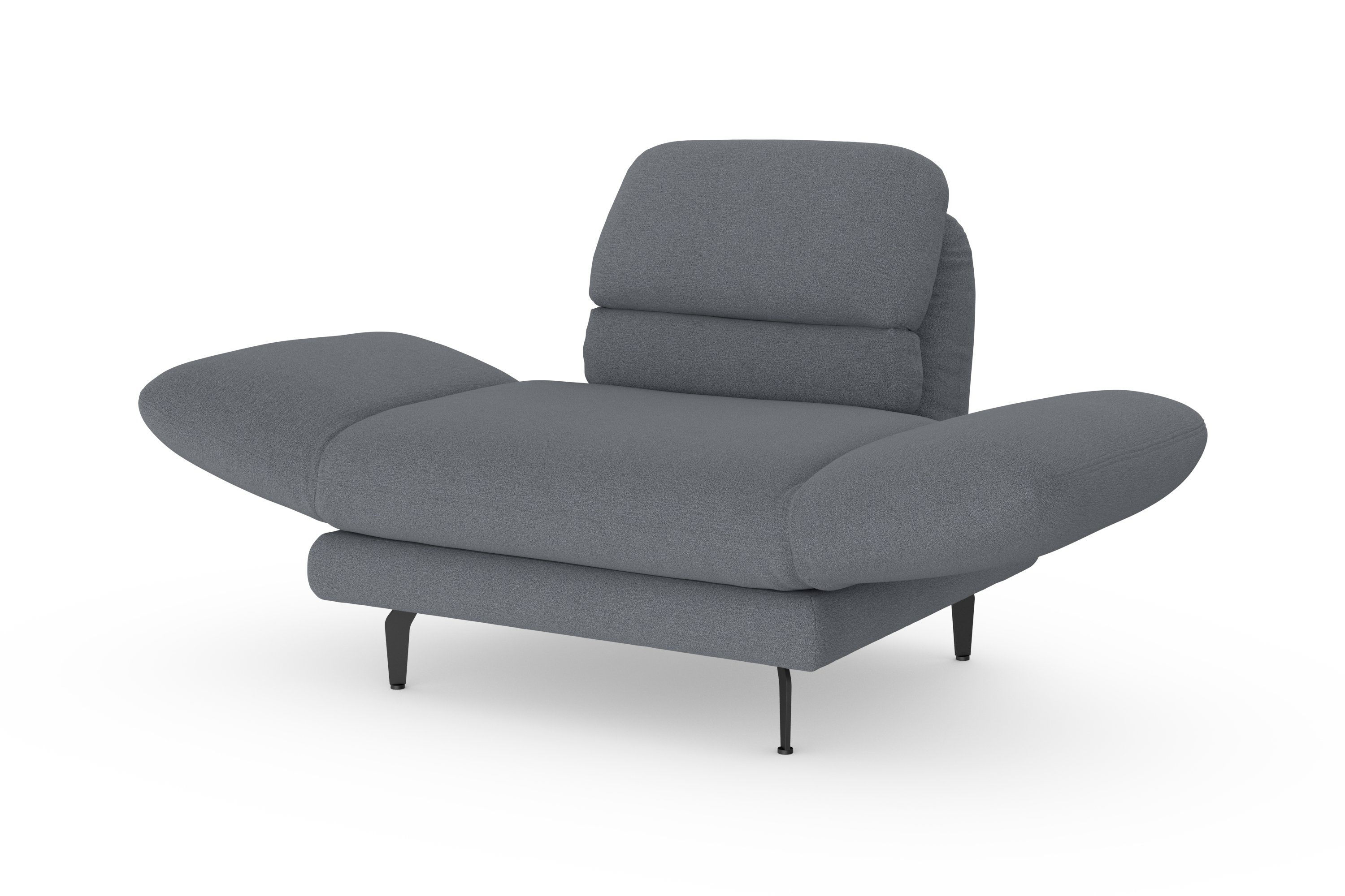 DOMO collection Sessel mit wahlweise Padova, Rückenfunktion und Arm