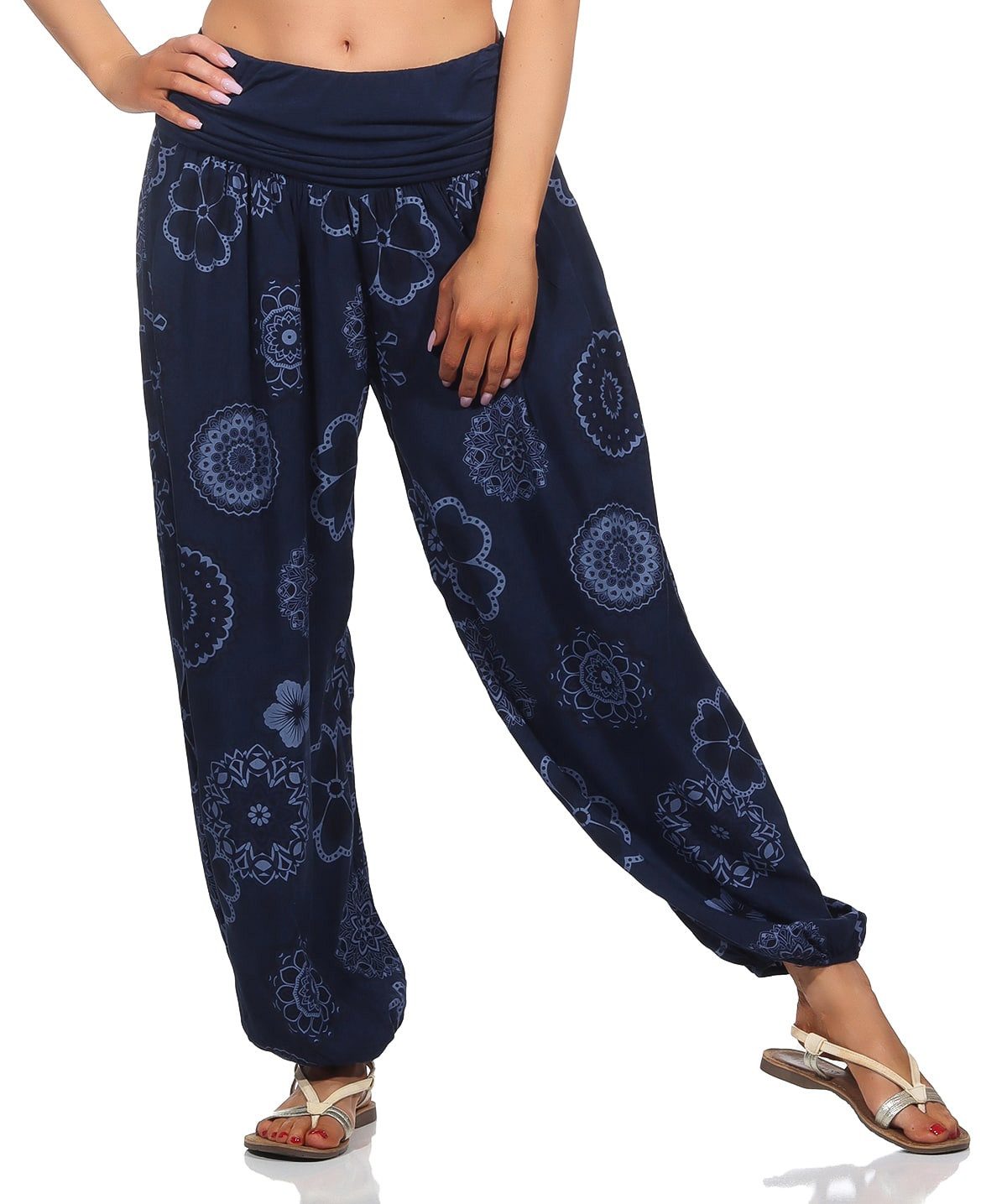 OriginalYou Haremshose Sommerhose Damen Flatterhose leichte Yogahose luftige & leicht, hautfreundliches Material