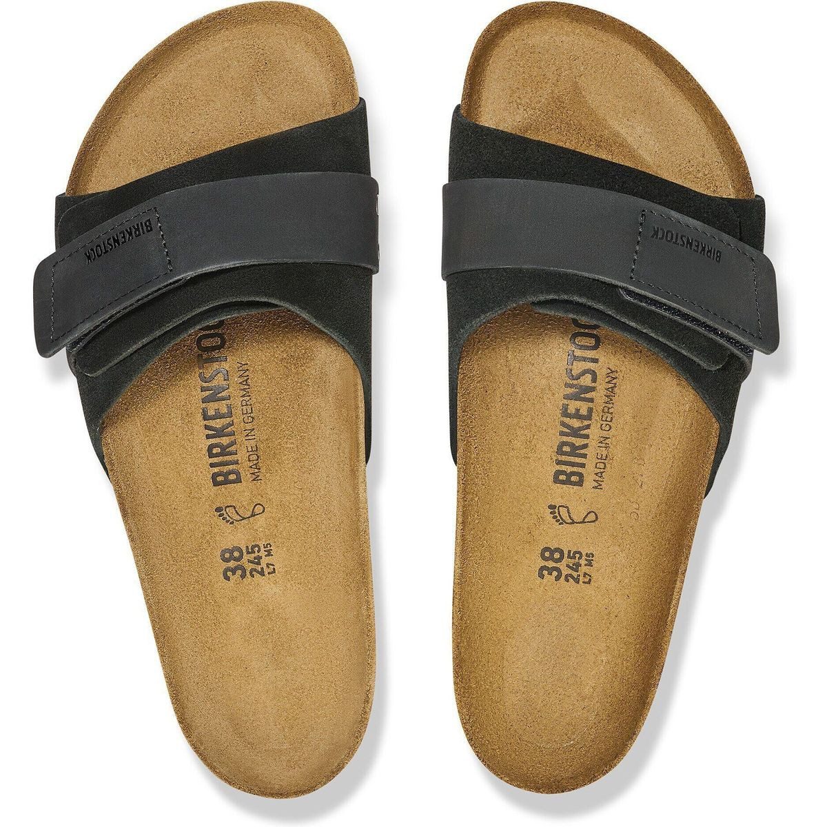 Birkenstock Oita W Lenb/Velour Leather Black Outdoorsandale Eleganz trifft auf Komfort mit einem stilvollen Design und einem