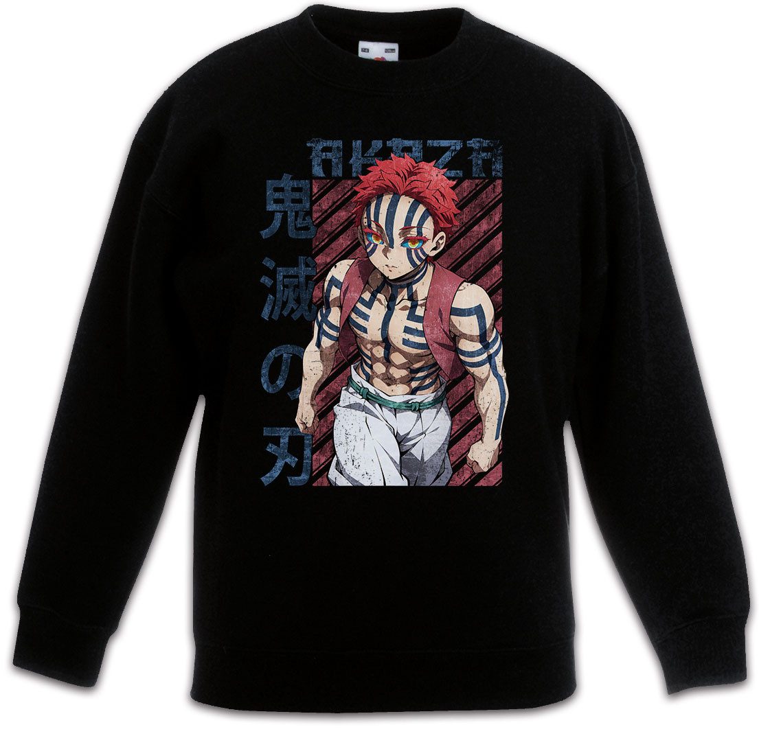 Sweatshirt Anime Akaza 2 Kinderpullover Kamado Nezuko Slayer Zenitsu Inosuke