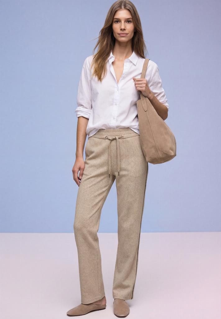 STREET ONE Schlupfhose Straight Leg Hose