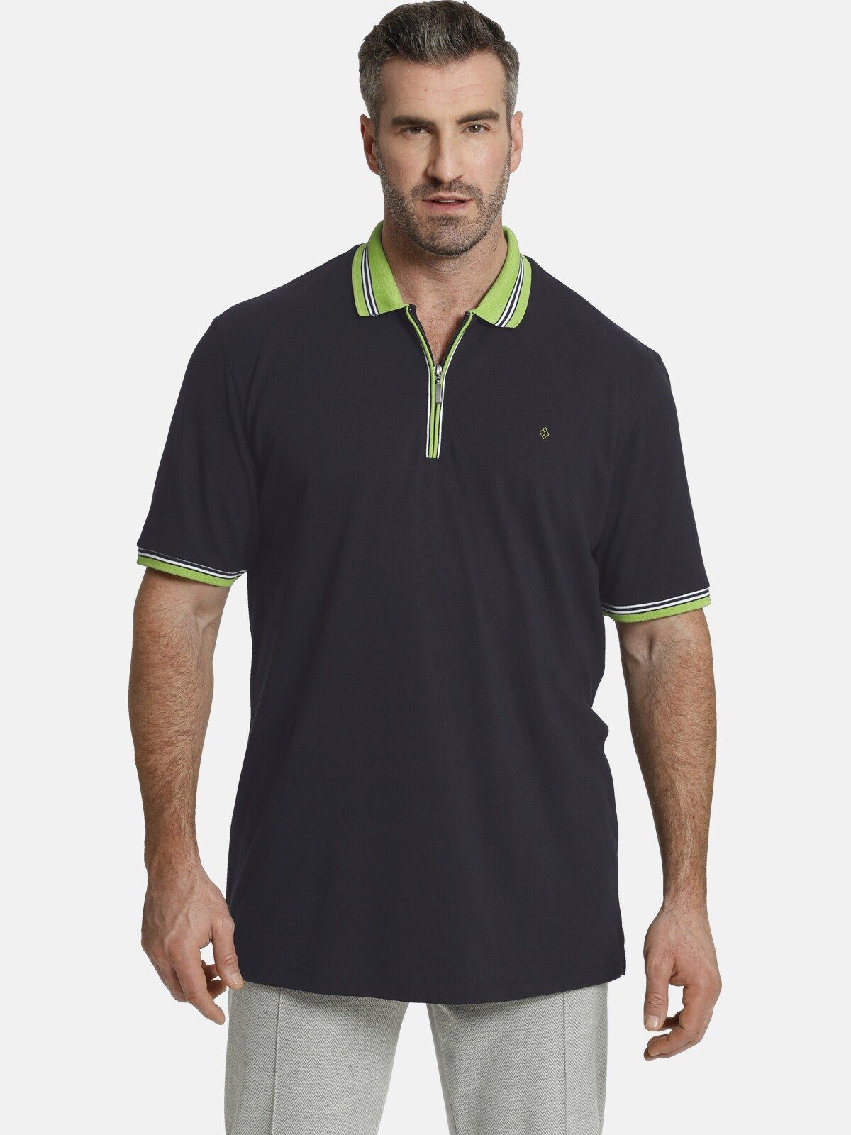 Charles Colby Poloshirt EARL PAT aus luftigem Baumwoll-Pikee günstig online kaufen