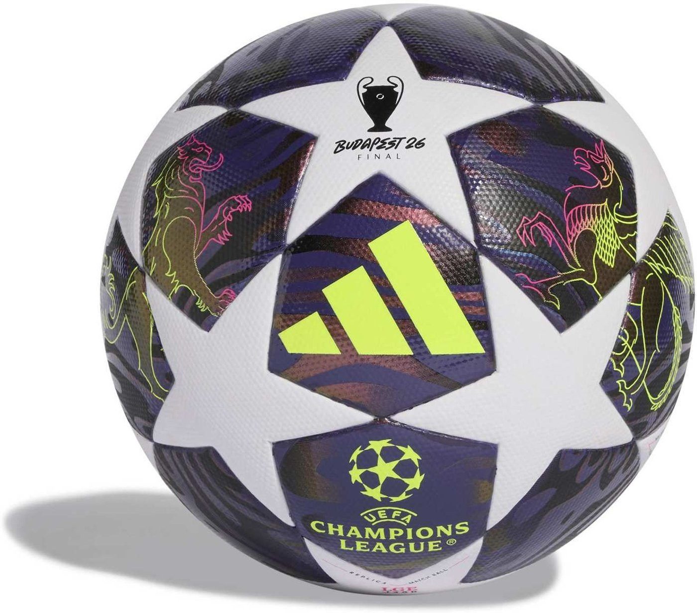 adidas Performance Fußball UCL LGE J350 F DPURPL/WHITE/SYELLO