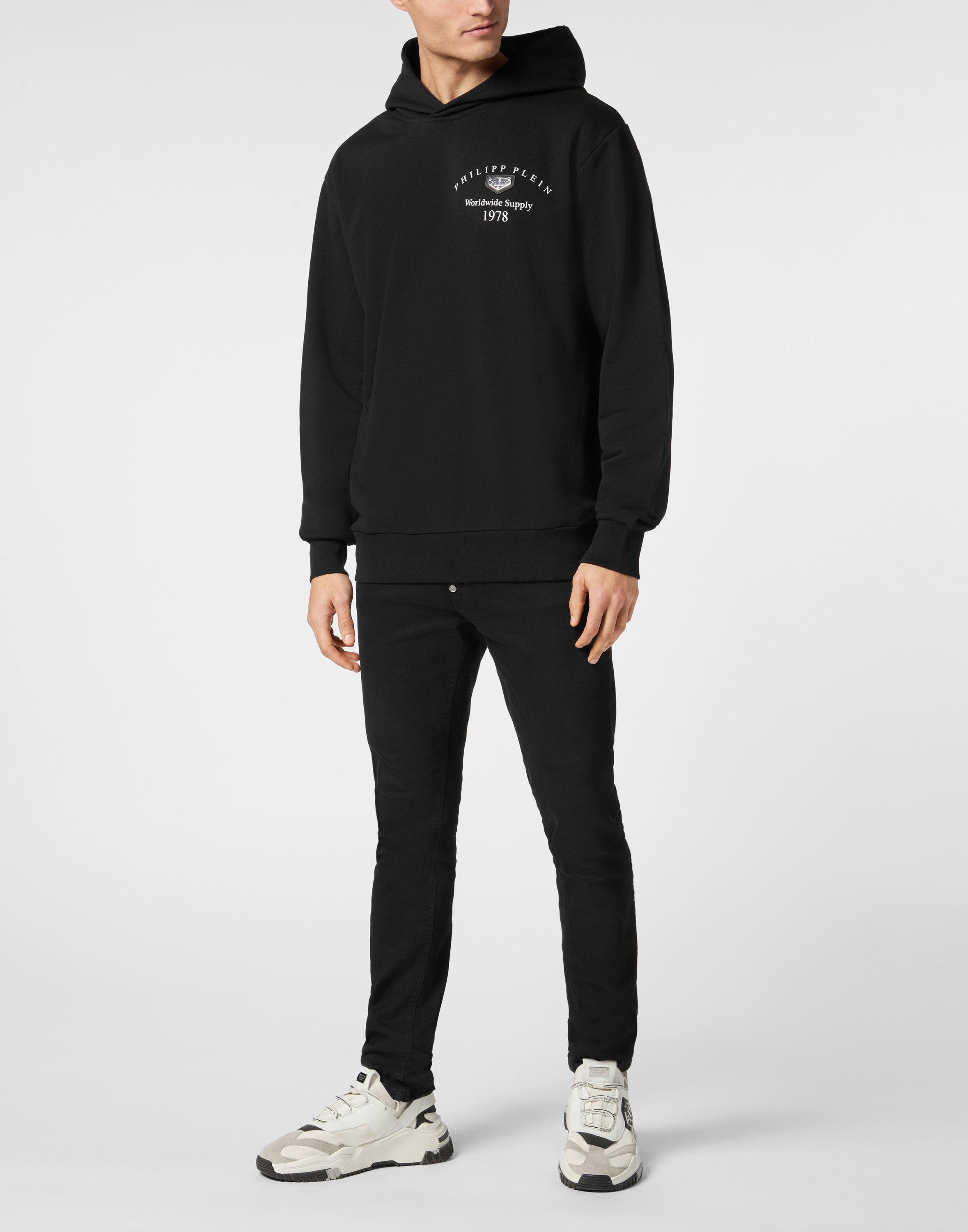 PHILIPP PLEIN Sweatshirt Kapuzen-Sweatshirt