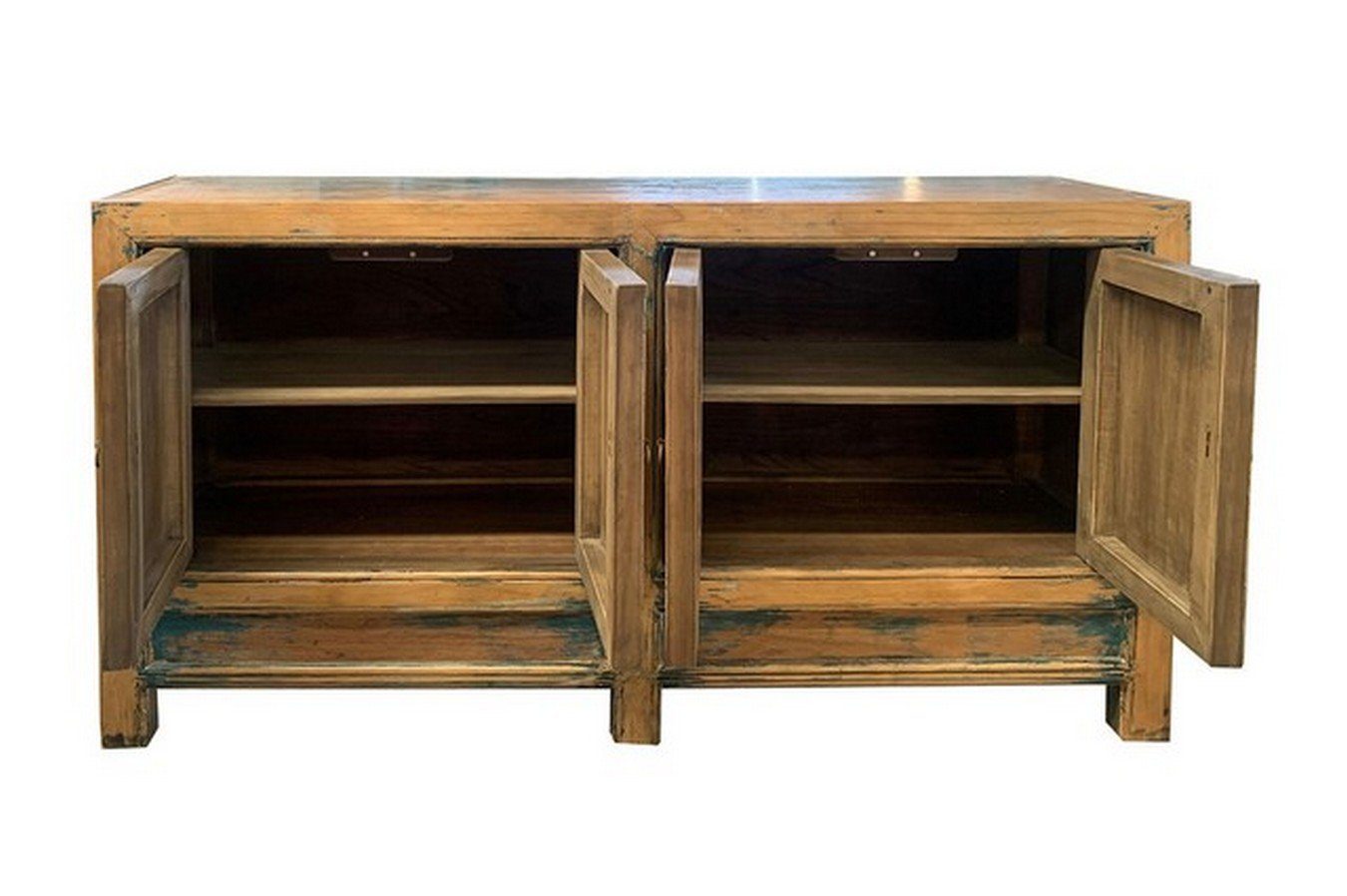 natur blau living Bauernschrank Sideboard Shanxi daslagerhaus