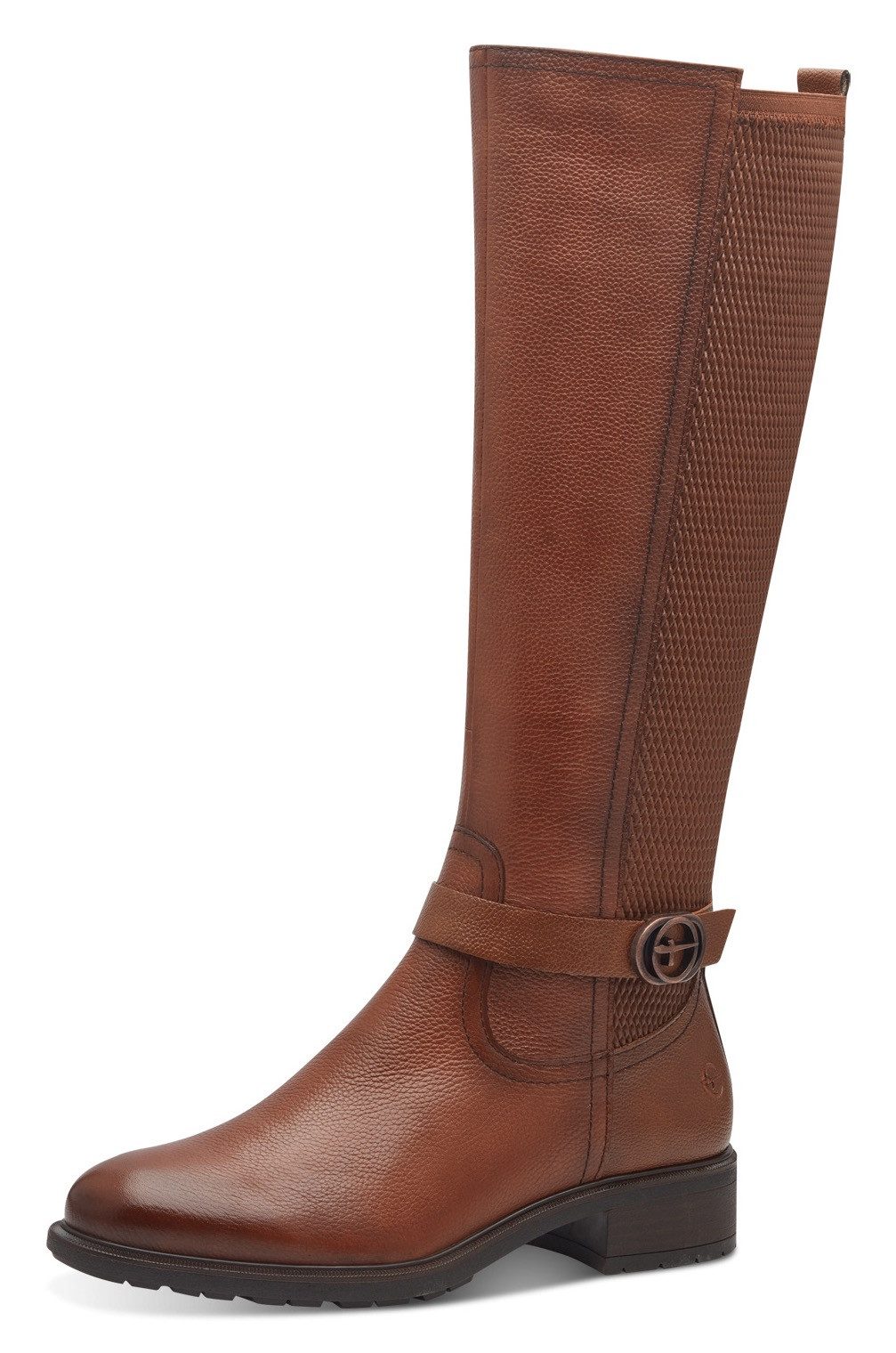 Tamaris Stiefel, Blockabsatz, Langschaftstiefel mit XS-Schaft günstig online kaufen