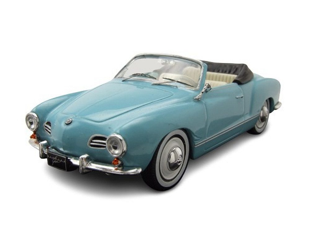 Modellauto VW Karmann Ghia Cabrio 1955 hellblau