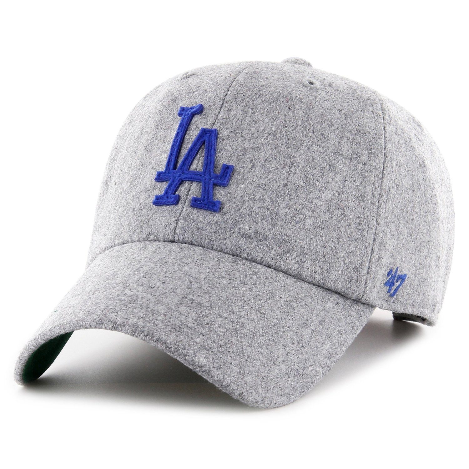 Herren Caps '47 Brand Snapback Cap Curved Strapback MELTON Los Angeles Dodgers
