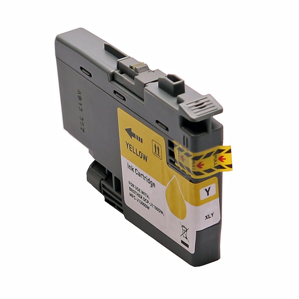 ABC Tintenpatrone (Kompatible Druckerpatrone für Brother LC-3233 LC-3235XL Gelb, ABC)