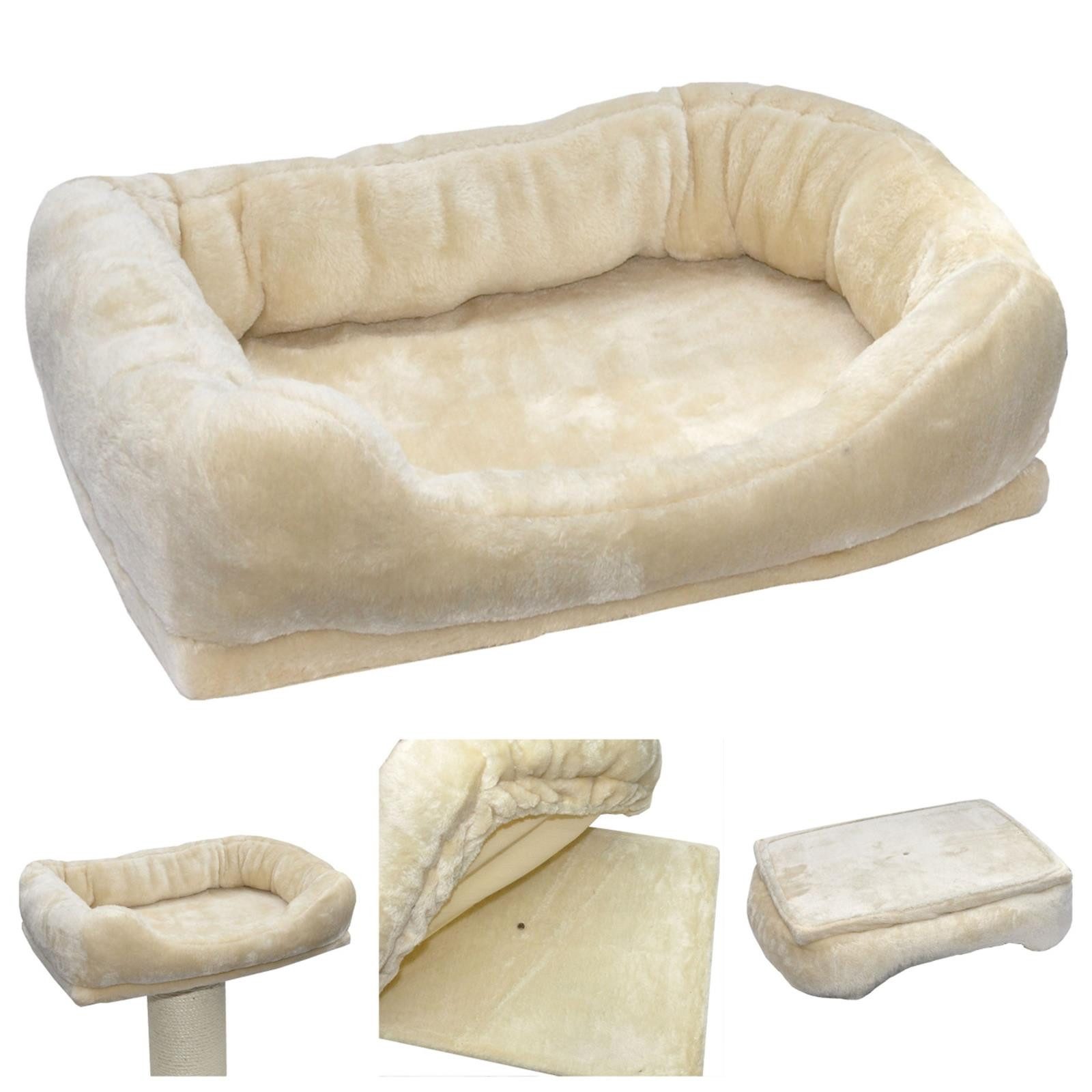 nanook Kratzbaum Liegemulde beige 53 x 40 cm