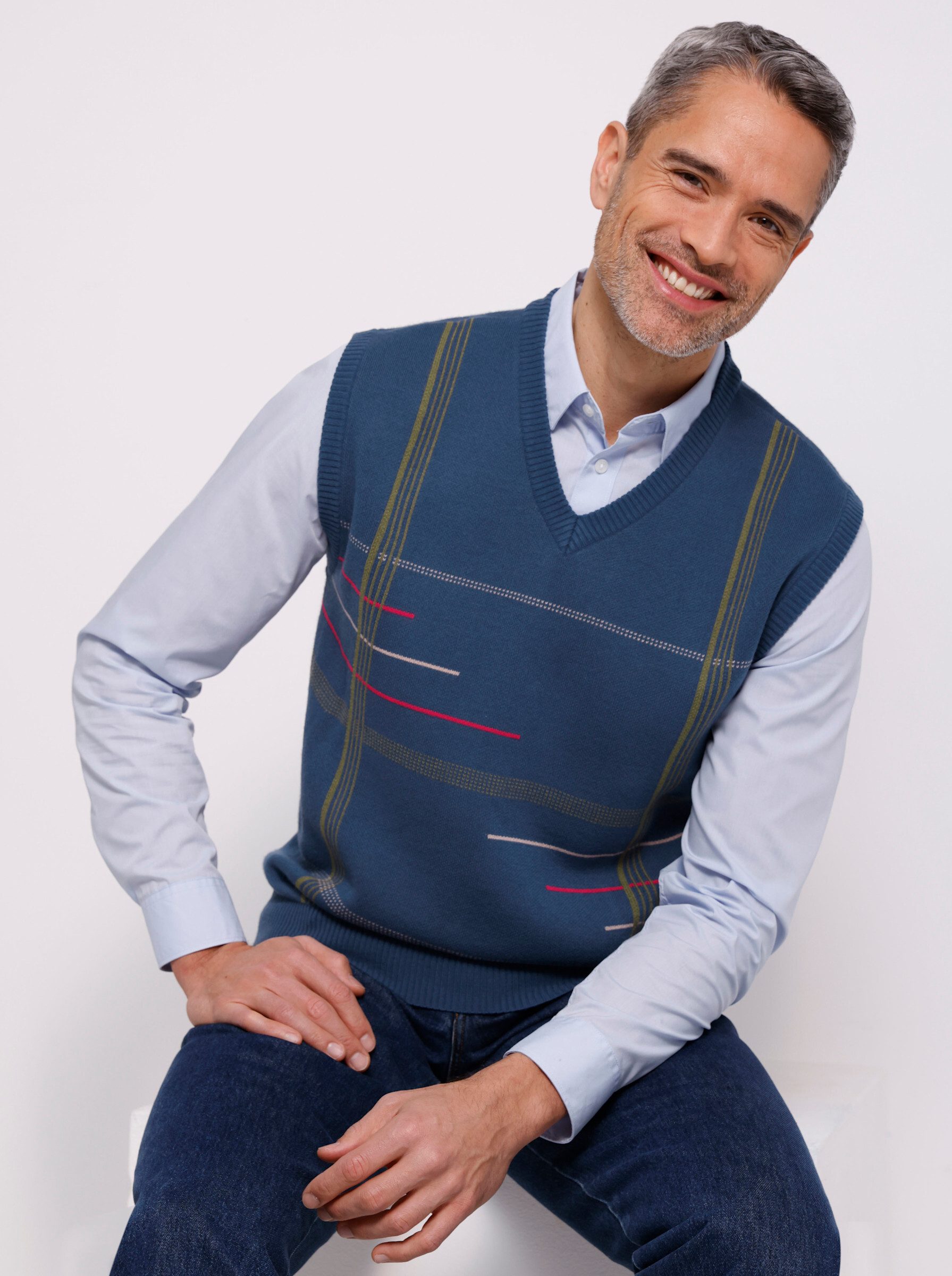 Sieh an! Pullunder Pullunder Ärmellos