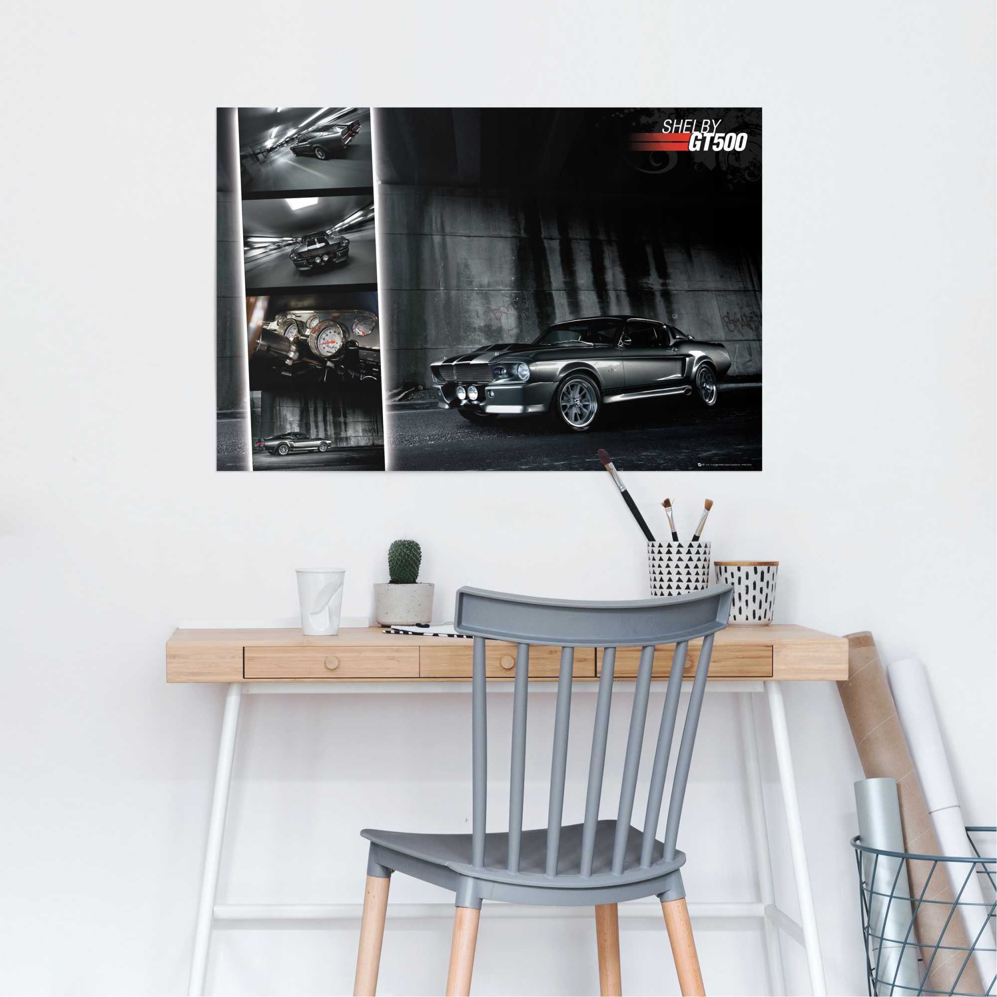 Reinders! Poster Easton St) GT500, (1 Ford Mustang