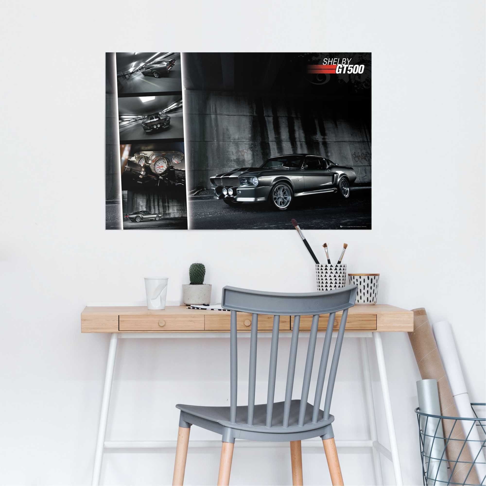 Reinders! Poster Ford Easton Mustang GT500, (1 St) – Bild 2 von 2