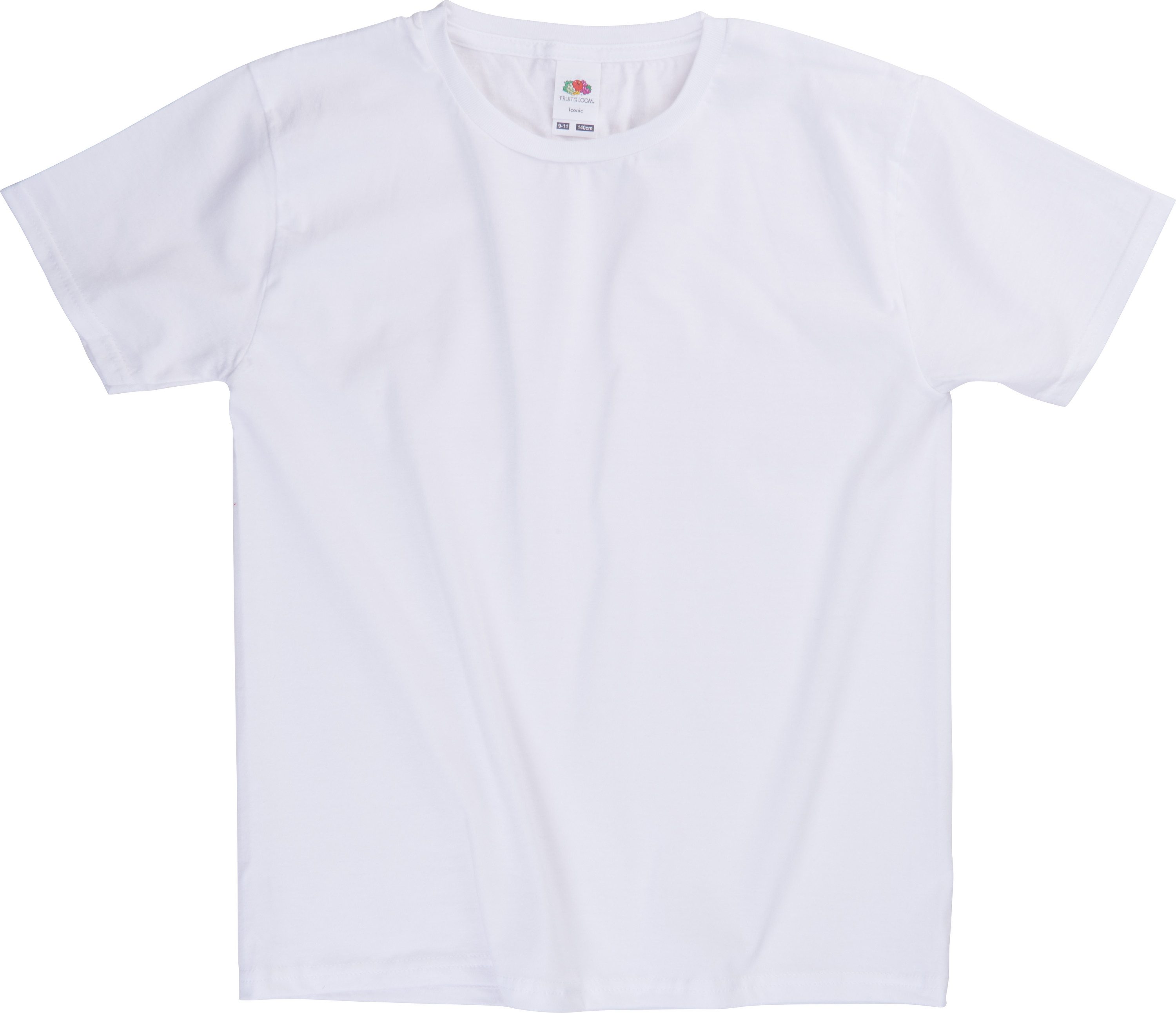 T-Shirt Weiß verschiedene Größen