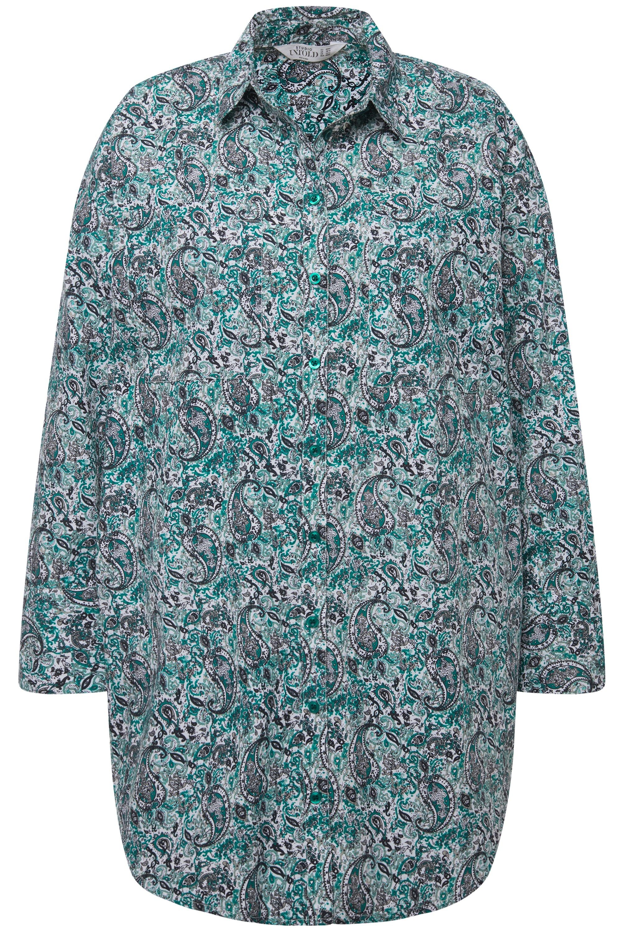 Studio Untold Hemdbluse Hemdbluse oversized Paisleylprint günstig online kaufen