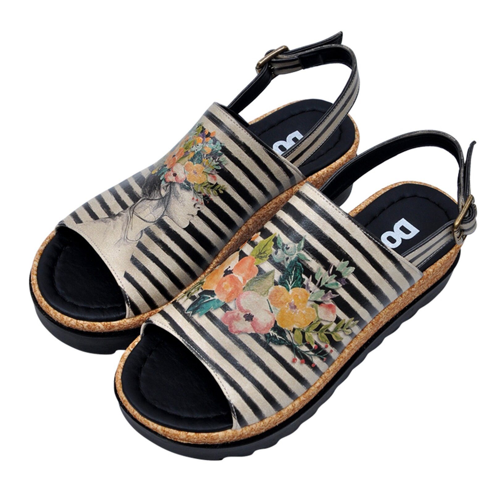 DOGO Gigi Sandale Dreamer Damen Sandalen Sandalette Handgefertigt