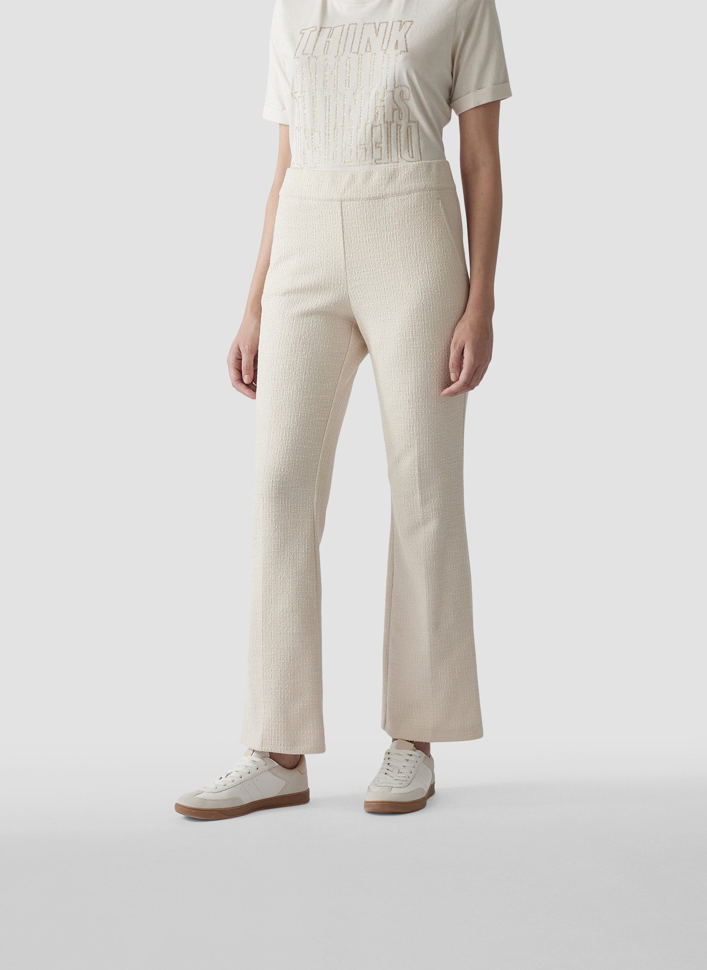 Jerseyhose LeComte Hose mit ausgestelltem Bein - Elegant und bequem