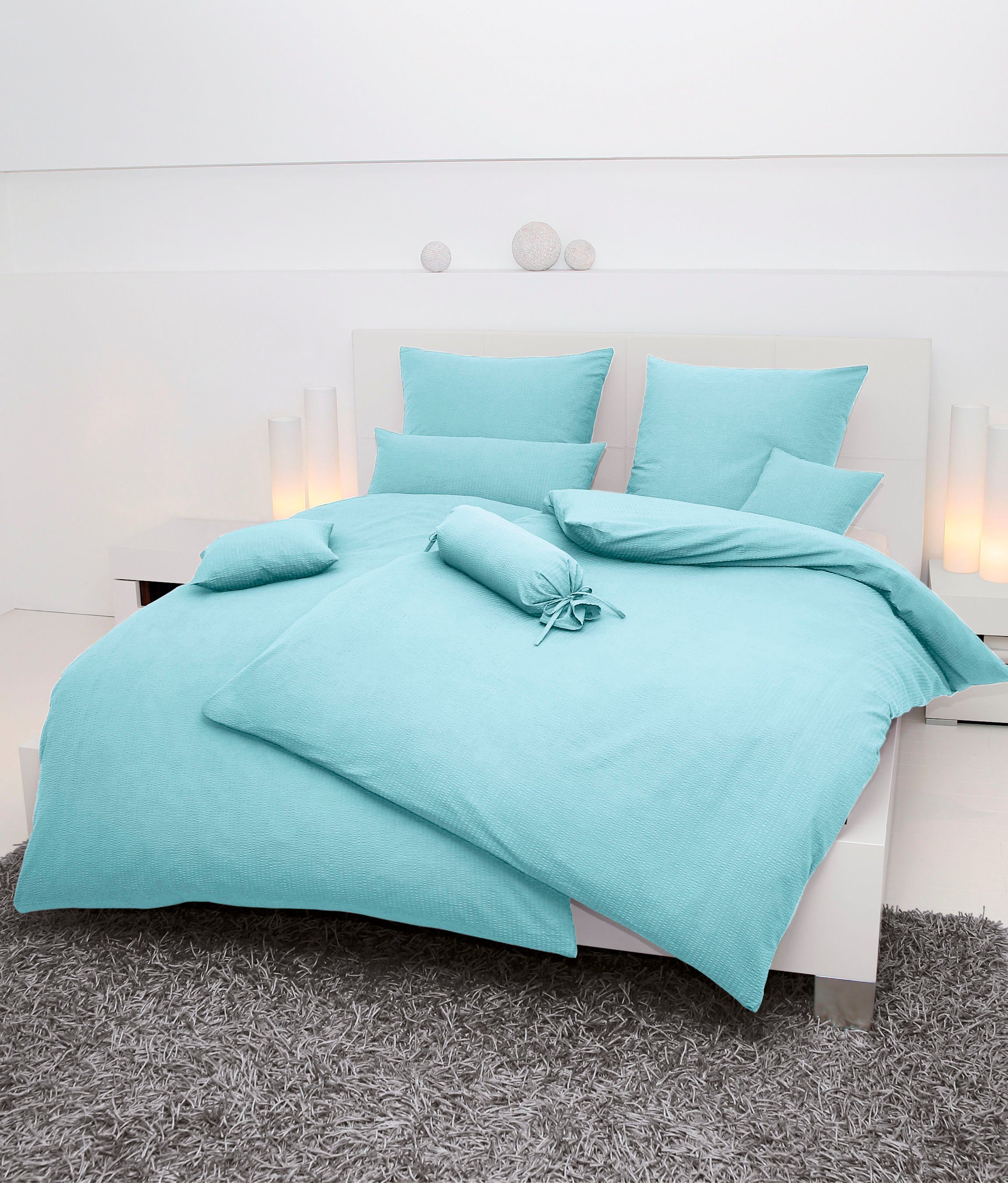 Janine Bettwäsche "PIANO 0125 31 135X200,80x80" 2 Stk. tlg. mit Reißverschl günstig online kaufen