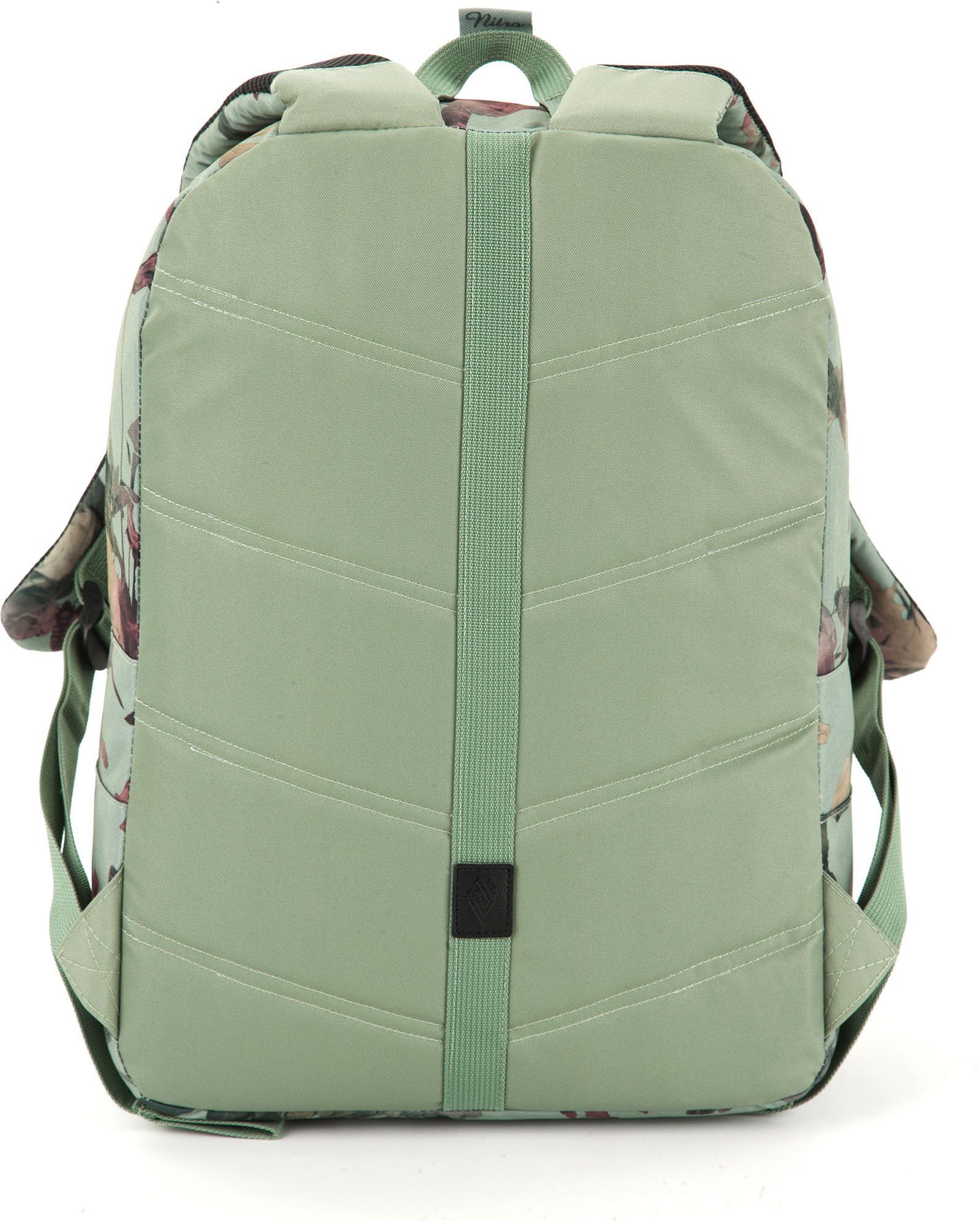 NITRO Freizeitrucksack Urban Laptopfach Dead Flower, Classic, mit