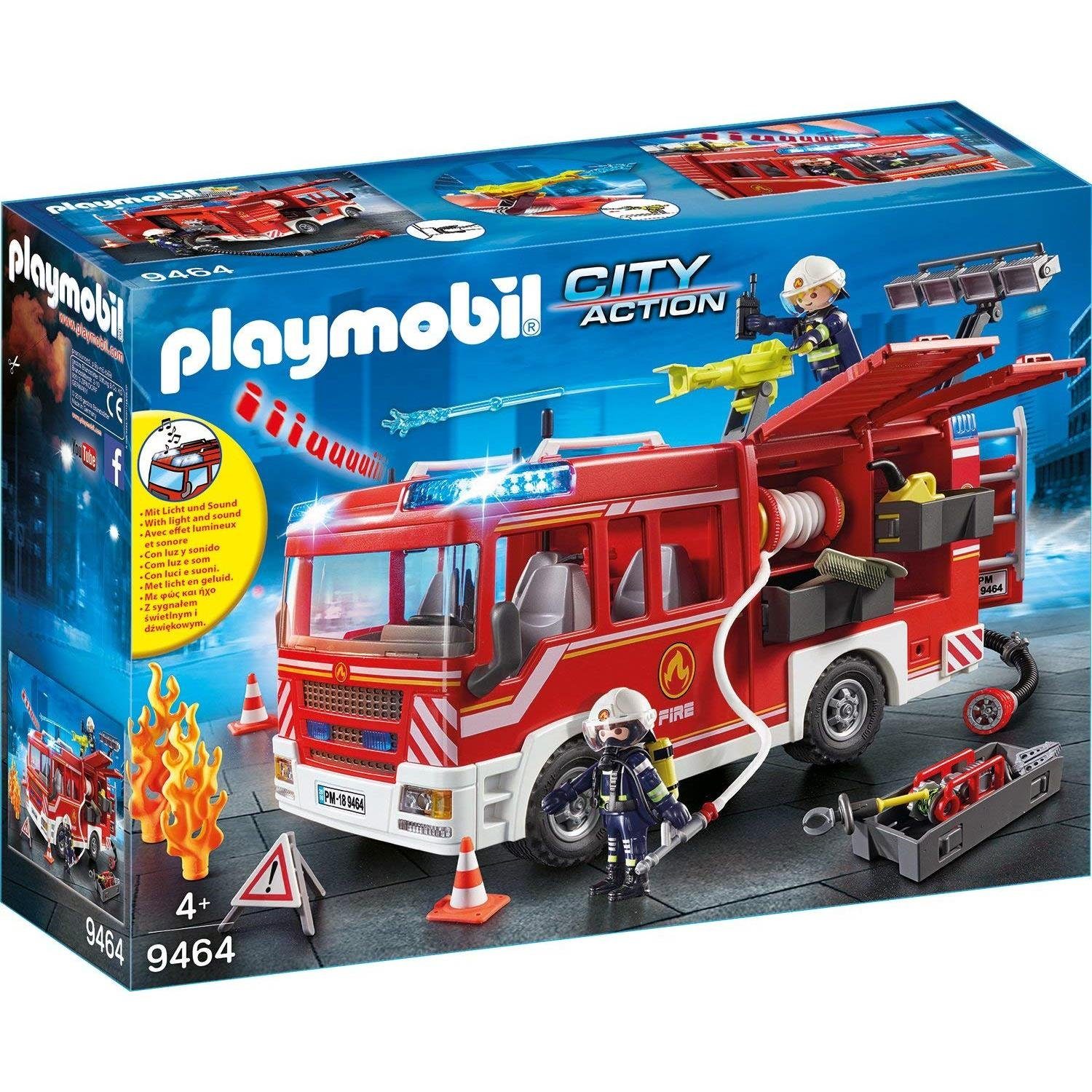 Playmobil® 9464 Feuerwehr-Rüstfahrzeug Konstruktions-Spielset