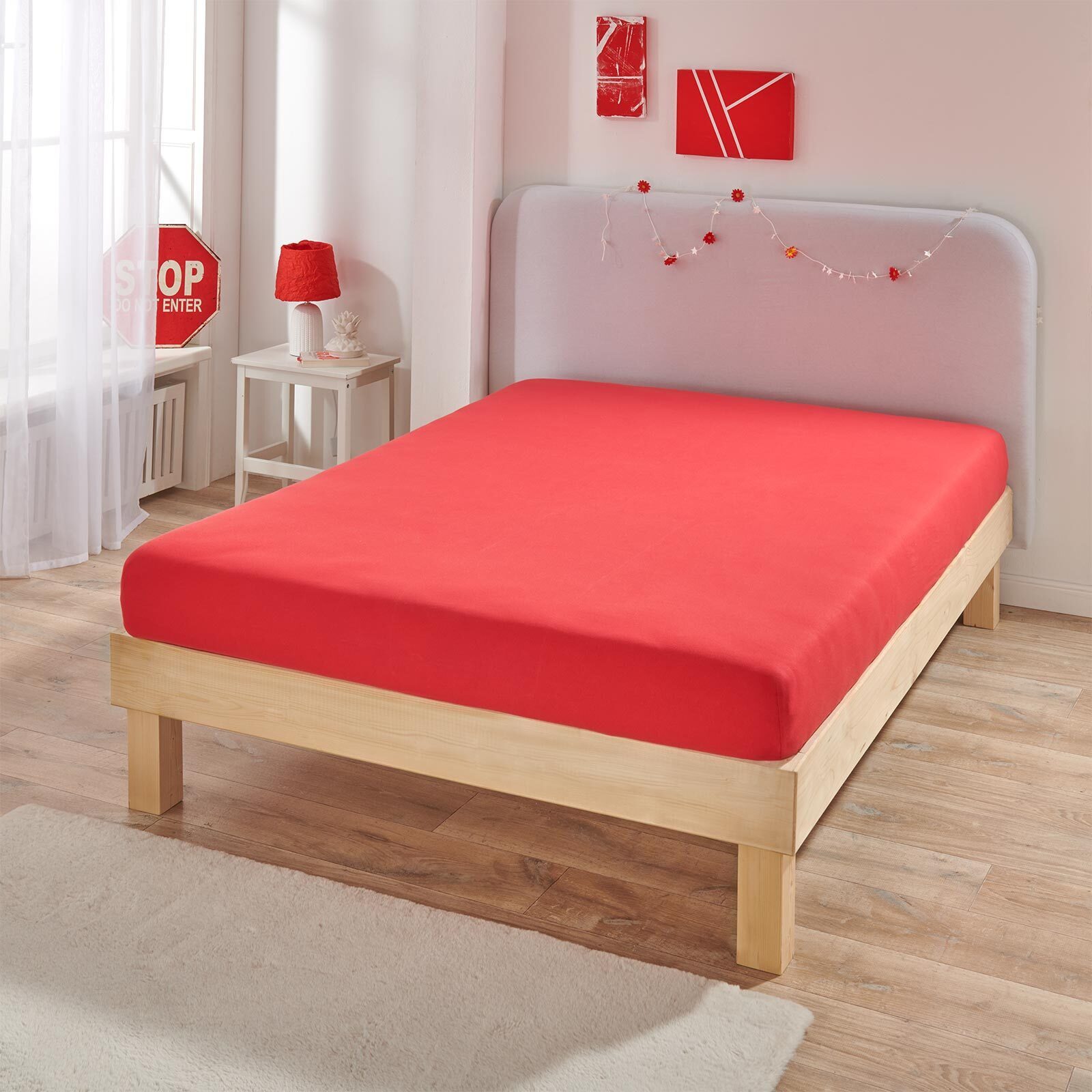 BETTWARENSHOP Spannbettlaken Multi-Stretch, Jersey, Gummizug: Rundumgummi, (1 Stück), sehr elastisch und formstabil