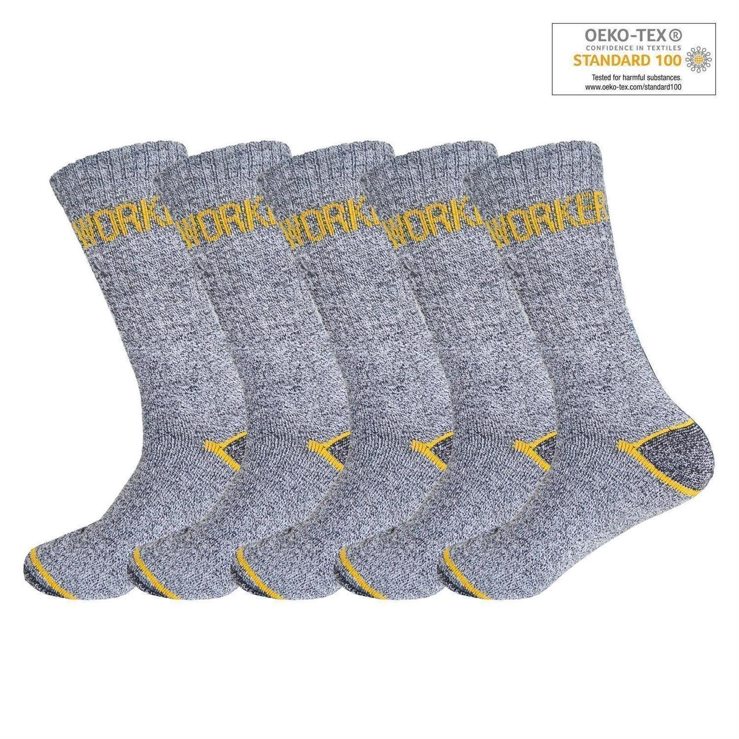 Allthemen Herren Socken 3-5 Paar - Baumwolle Business & Freizeitsocken Mittelhoch