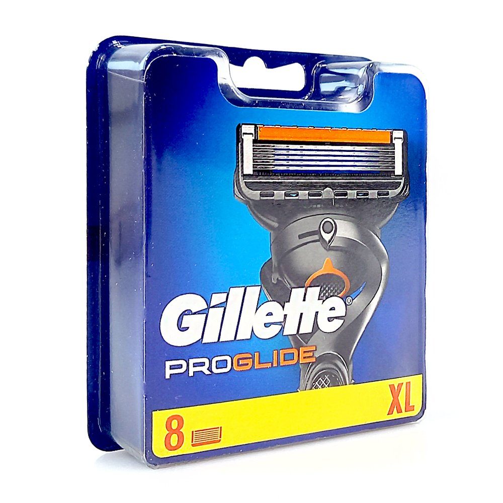Gillette Rasierklingen Gillette ProGlide Rasierklingen, 8er Pack, 3-tlg., mit aufschäumenden Hautconditioner