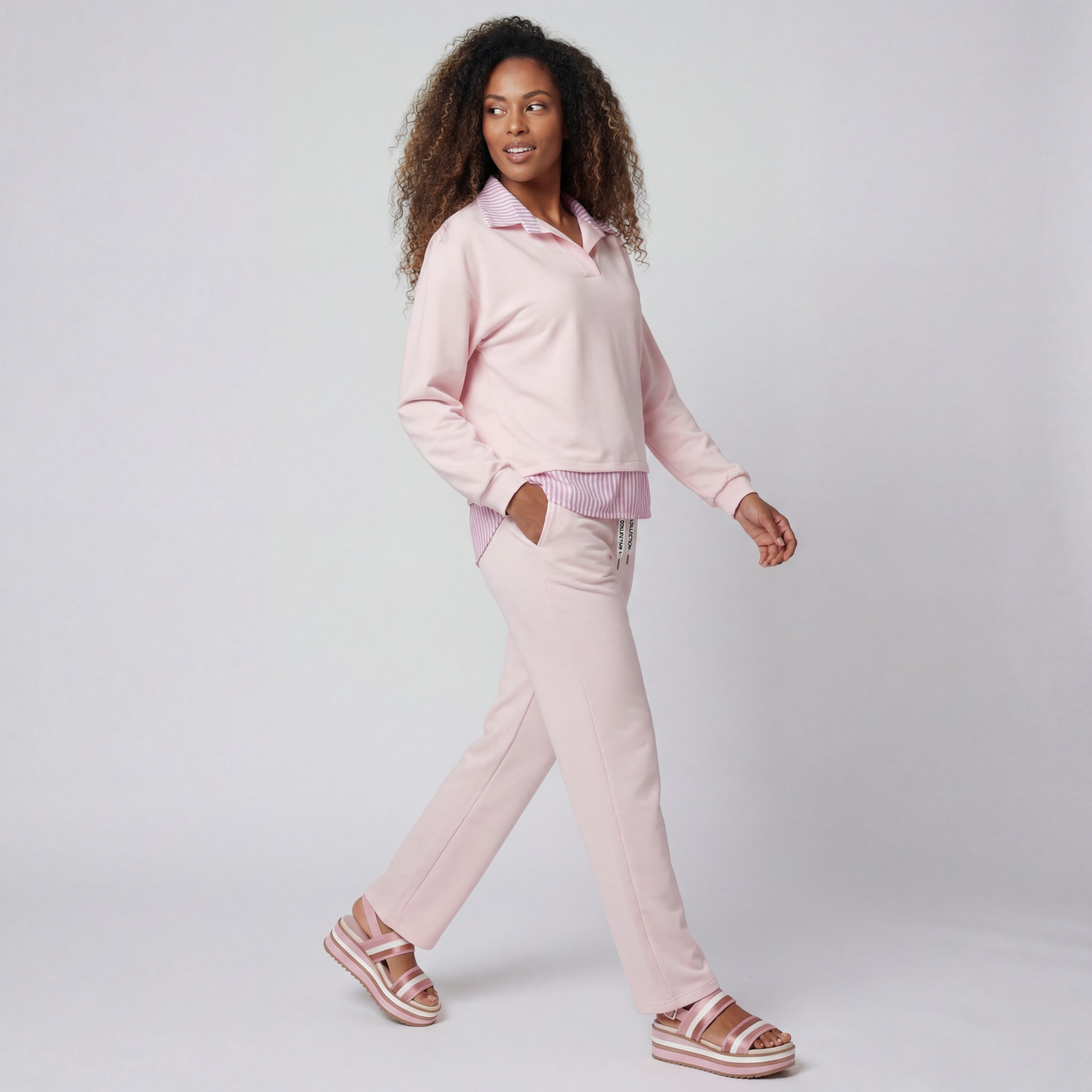 OriginalYou Loungeanzug Damen Loungewear 2-teilig Freizeitanzug mit Stretch One Size 36-40 (36/38 relaxed, 38/40 regular), Soft Silk Jersey