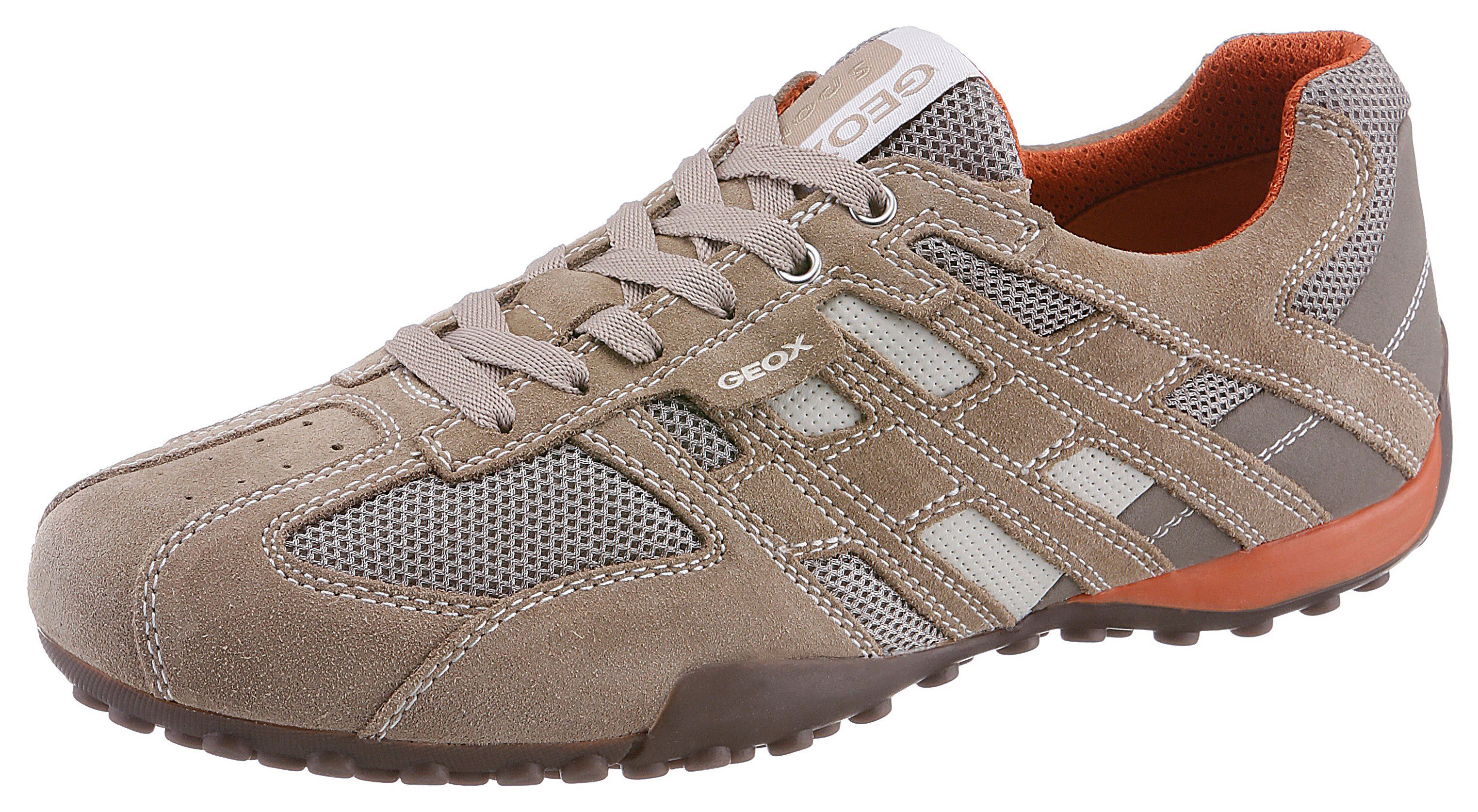 Geox Snake Sneaker Freizeitschuh, Schnürschuh mit Geox Spezial Membran günstig online kaufen