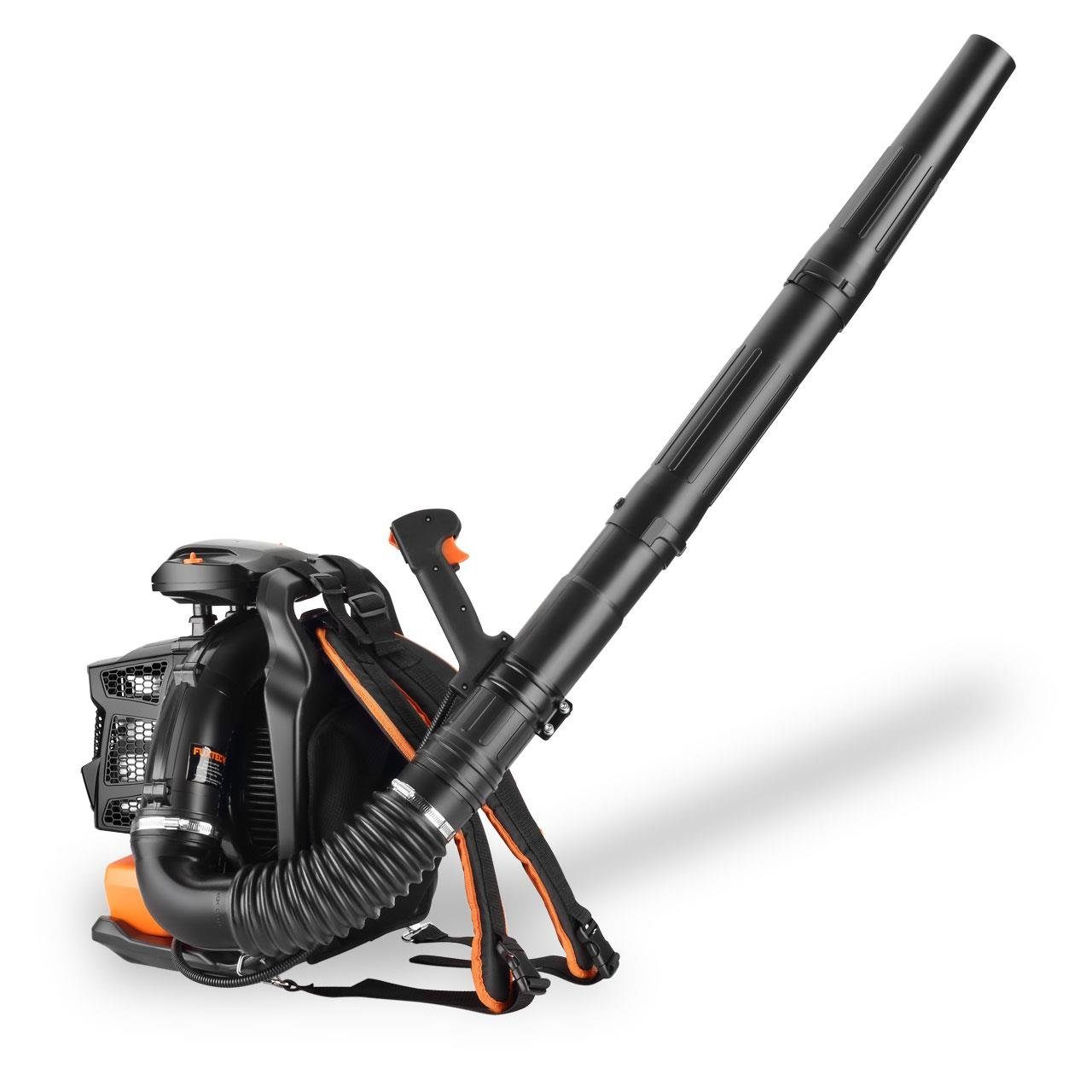 FUXTEC Benzin-Laubbläser FX-LBP165T, 73m/s, 334 km/h Blasgeschwindigkeit, rückentragbar