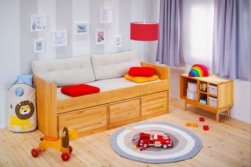 Bettlaken, BioKinder - Das gesunde Kinderzimmer, Bettlaken, Spannbettlaken aus Baumwolle Nachtblau