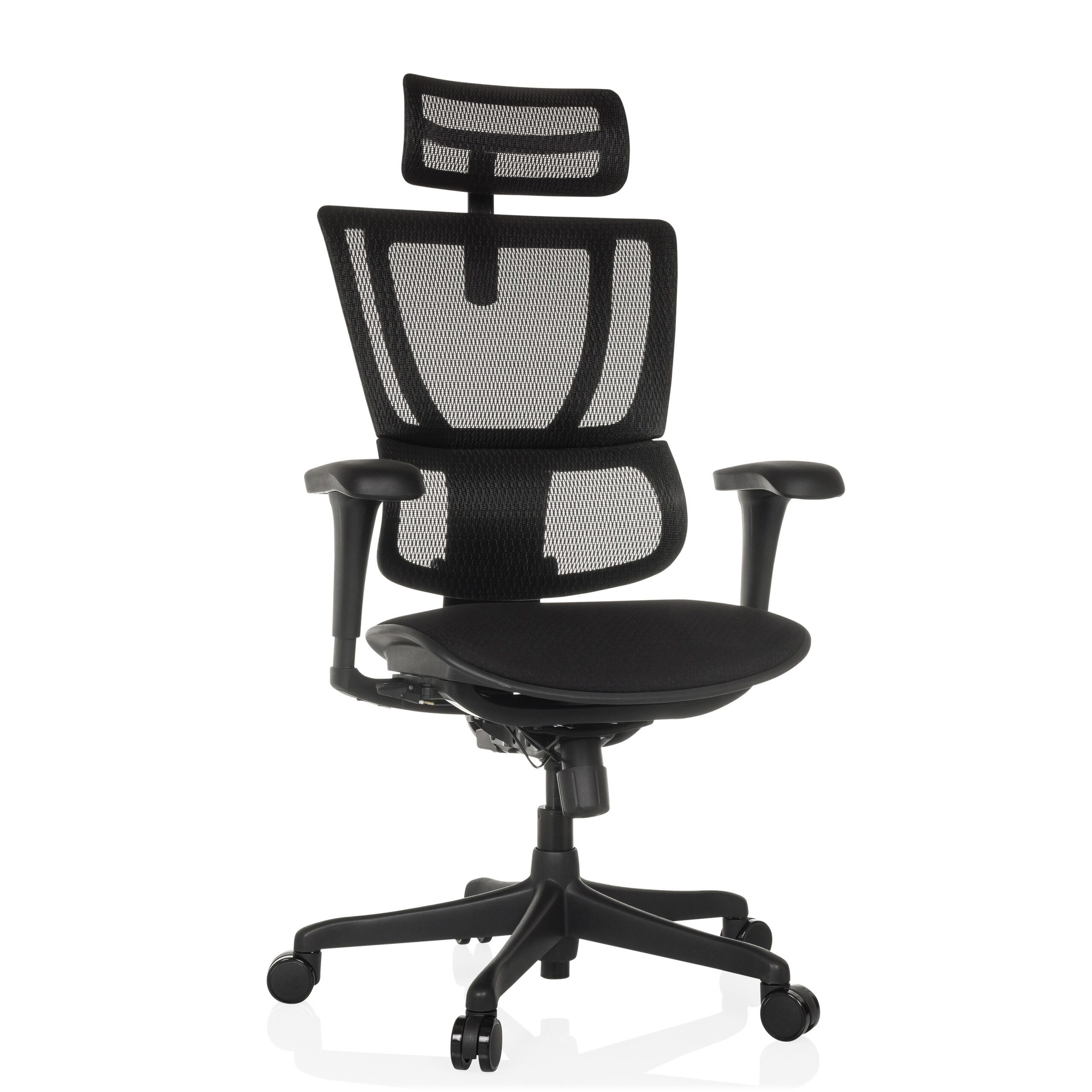 hjh OFFICE Drehstuhl Luxus Chefsessel Ergohuman Slim Eco F Gen2 (1 St), Profi Bürostuhl Schreibtischstuhl ergonomisch
