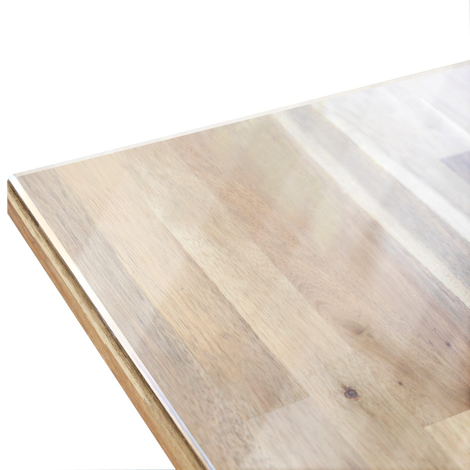 Kubus Tischdecke Tischfolie Calcit mit abgeschrägter Kante, Transparent, Zu günstig online kaufen