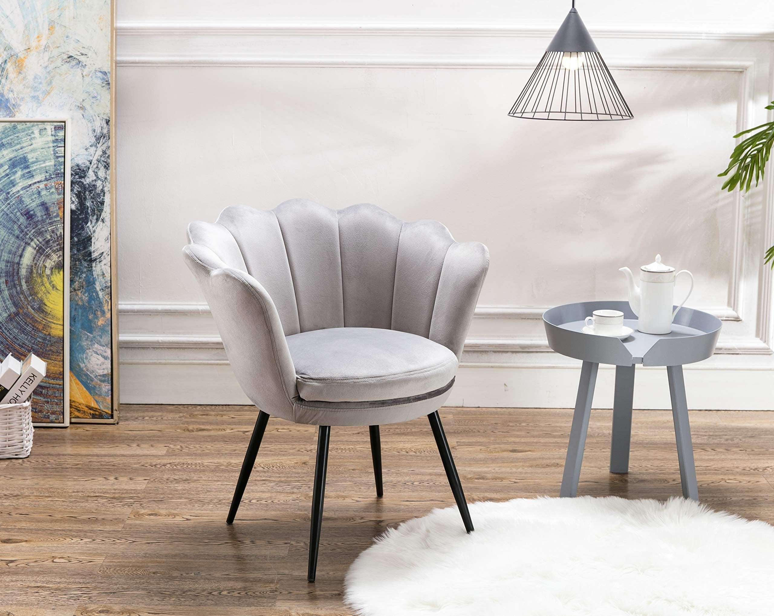 WAHSON OFFICE CHAIRS Loungesessel Sessel Weicher Samt Armlehnstuhl günstig online kaufen