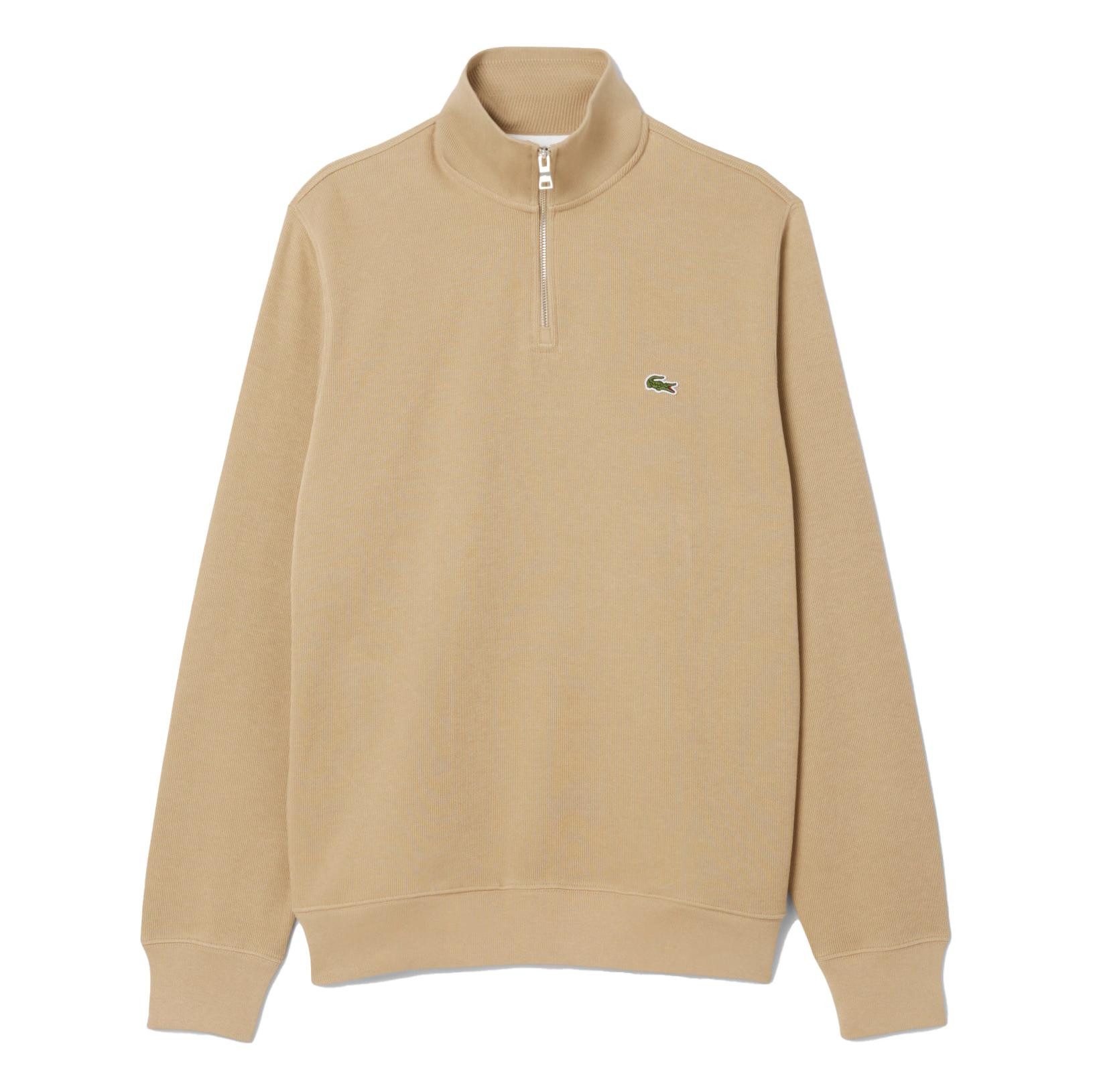 Lacoste Sweatshirt Lacoste Small Logo 1/4-Zip Sweater günstig online kaufen
