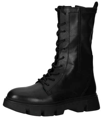 Geox Stiefelette Leder/Textil Schnürstiefelette