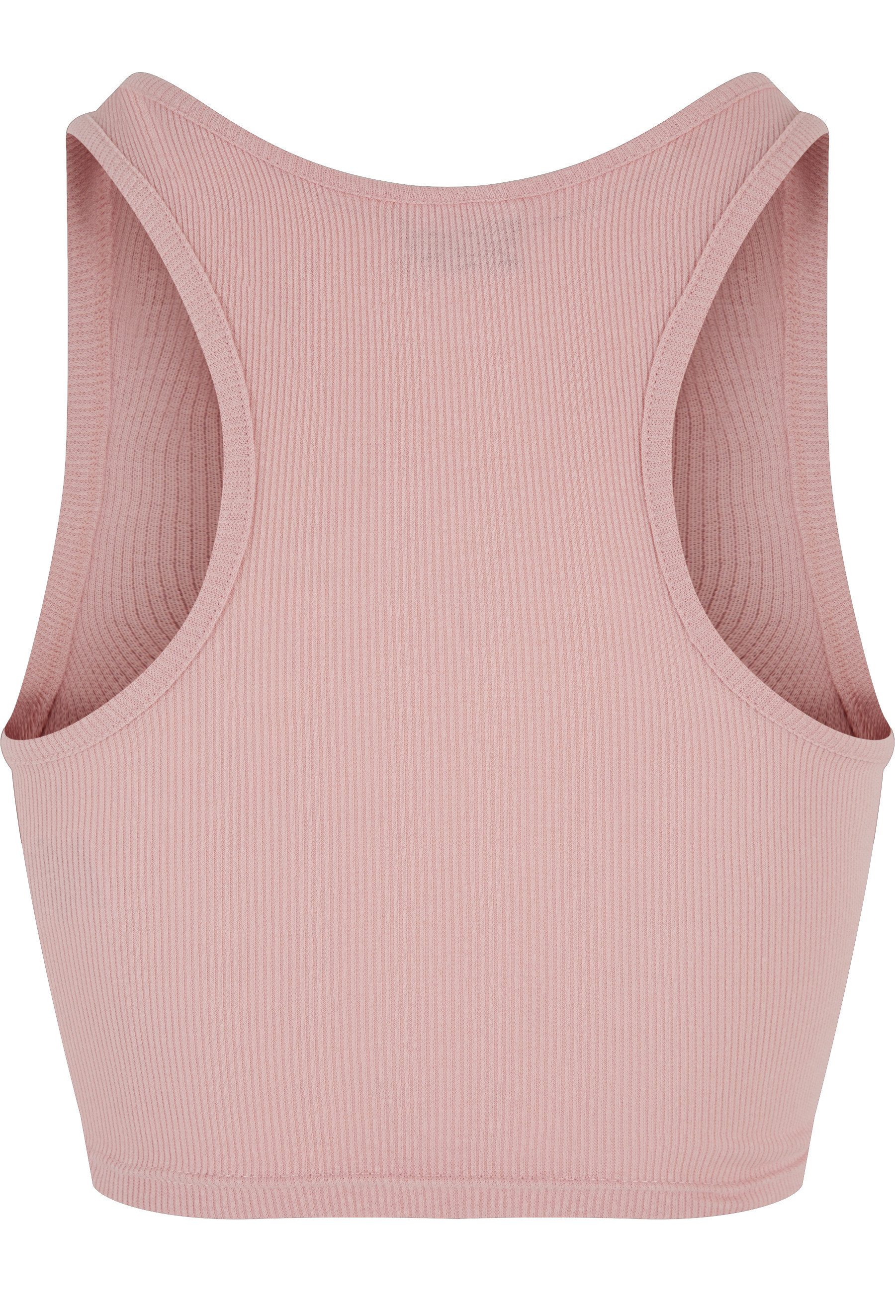 URBAN CLASSICS Tanktop Urban Classics Damen Ladies Cropped Rib Top (1-tlg) günstig online kaufen