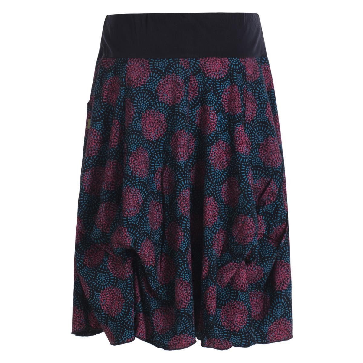 Vishes Jerseyrock Damen Ballon-Rock Knielang Pump-Rock günstig online kaufen