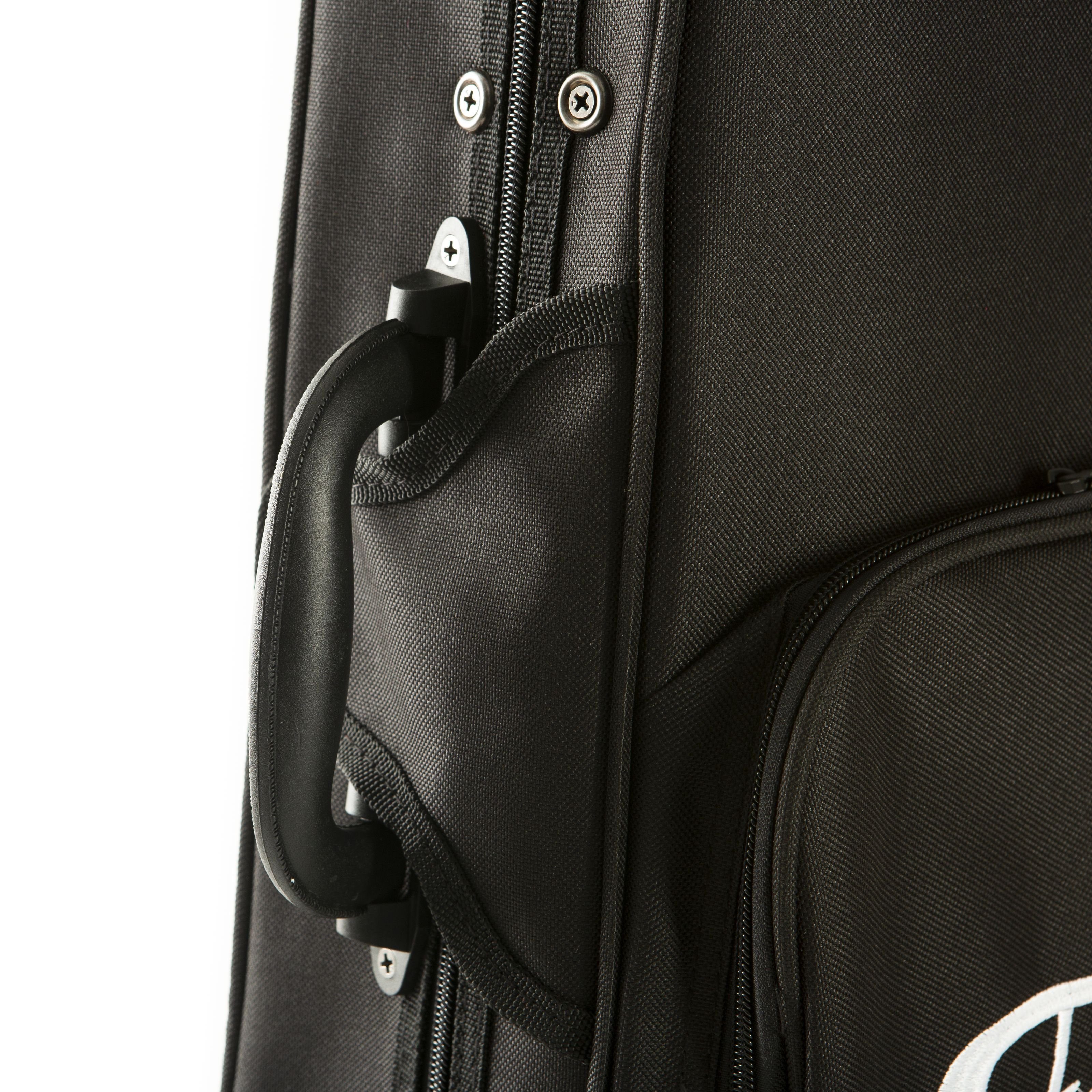 FAME Ukulelen-Koffer, Konzert-Ukulele Softcase, Wetterfest, Rucksackgarnitur