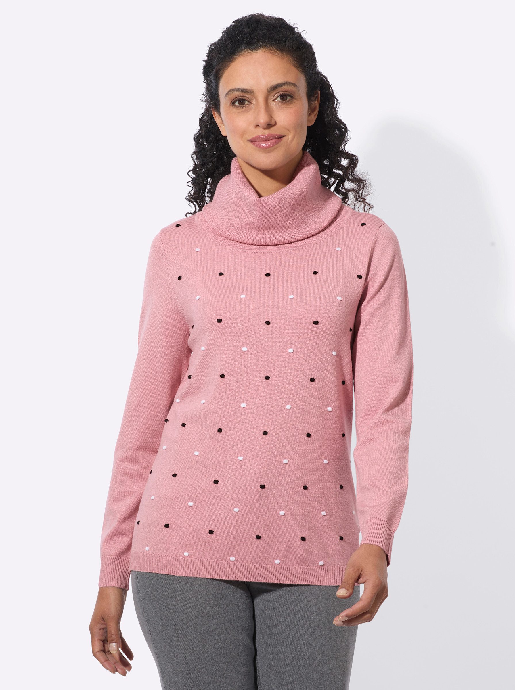 Witt Strickpullover Rollkragen-Pullover Langarm Jersey