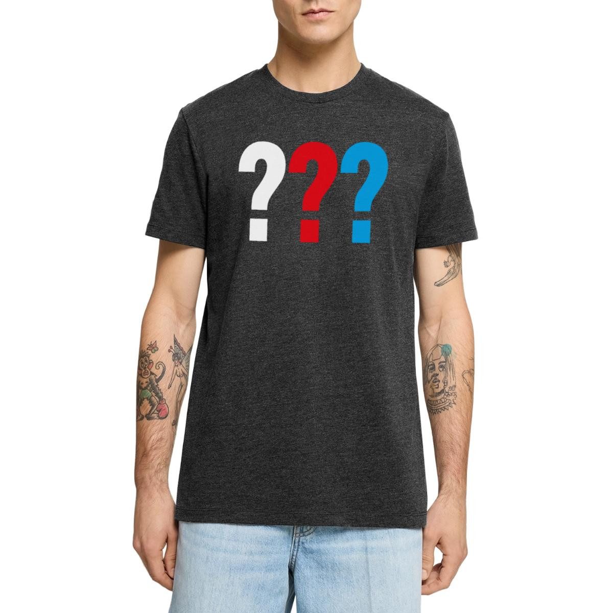 T-Shirt Die Drei Fragezeichen Logo Männer Premium T-Shirt