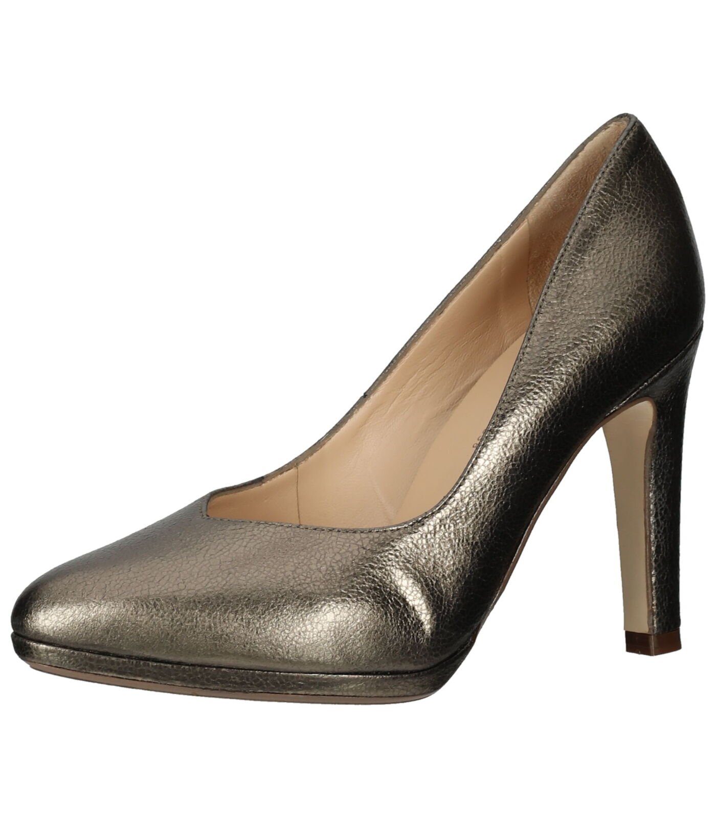 Kaiser Pumps Leder High-Heel-Pumps Gold Peter