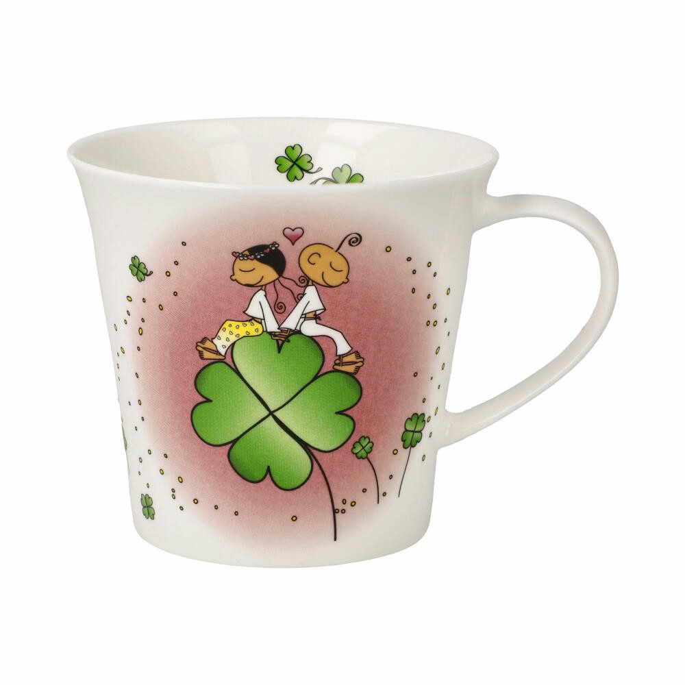 Goebel Becher Der Kleine Yogi - Glück, Fine Bone China