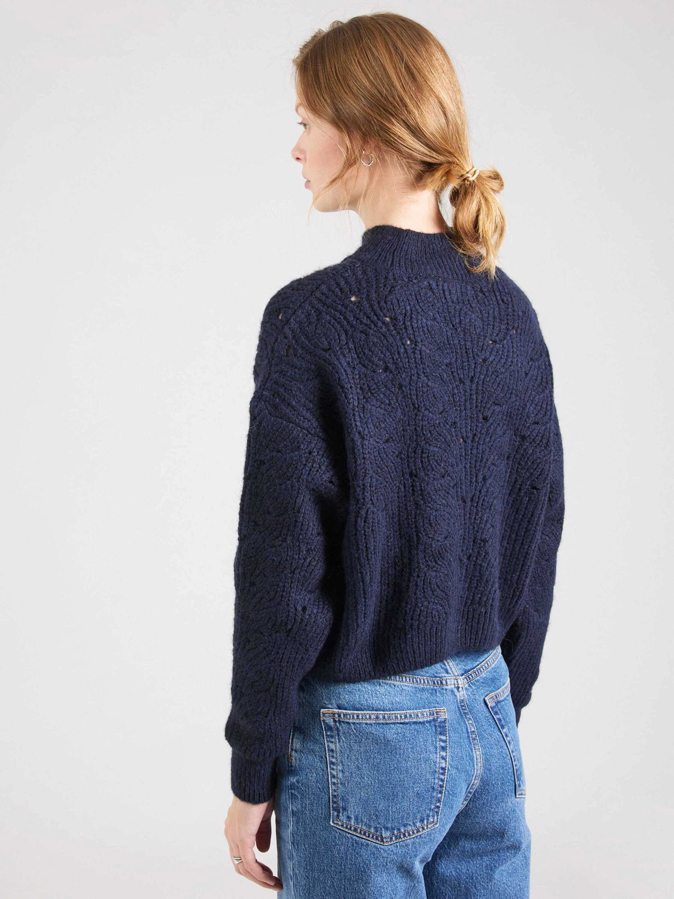 Superdry Strickpullover (1-tlg) Lochmuster günstig online kaufen