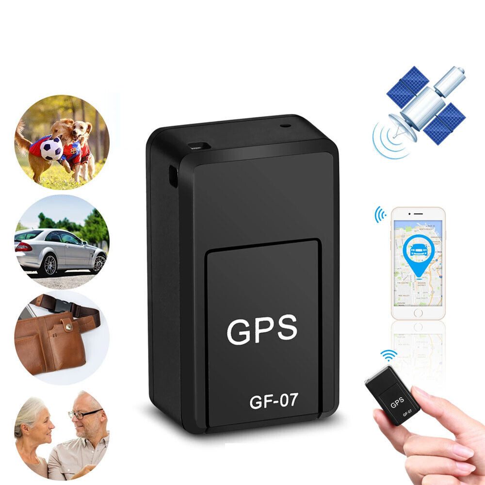 ibettertec Mini GPS Tracker Tragbarer GPS Tracker, GPS Sender Echtzeitverfolgung GPS-Tracker