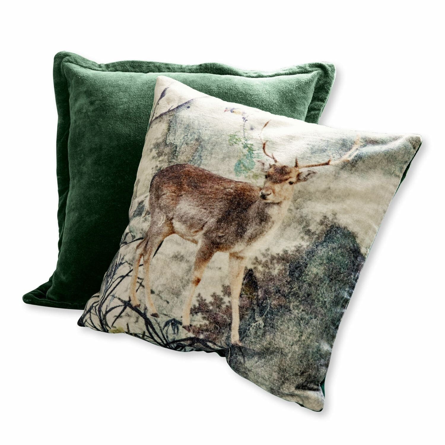 Mirabeau Kissenhülle Kissenhülle 2er Set Anie grün. Reduzierter Preis € 37,95. Unverbindliche Preisempfehlung € 44,95