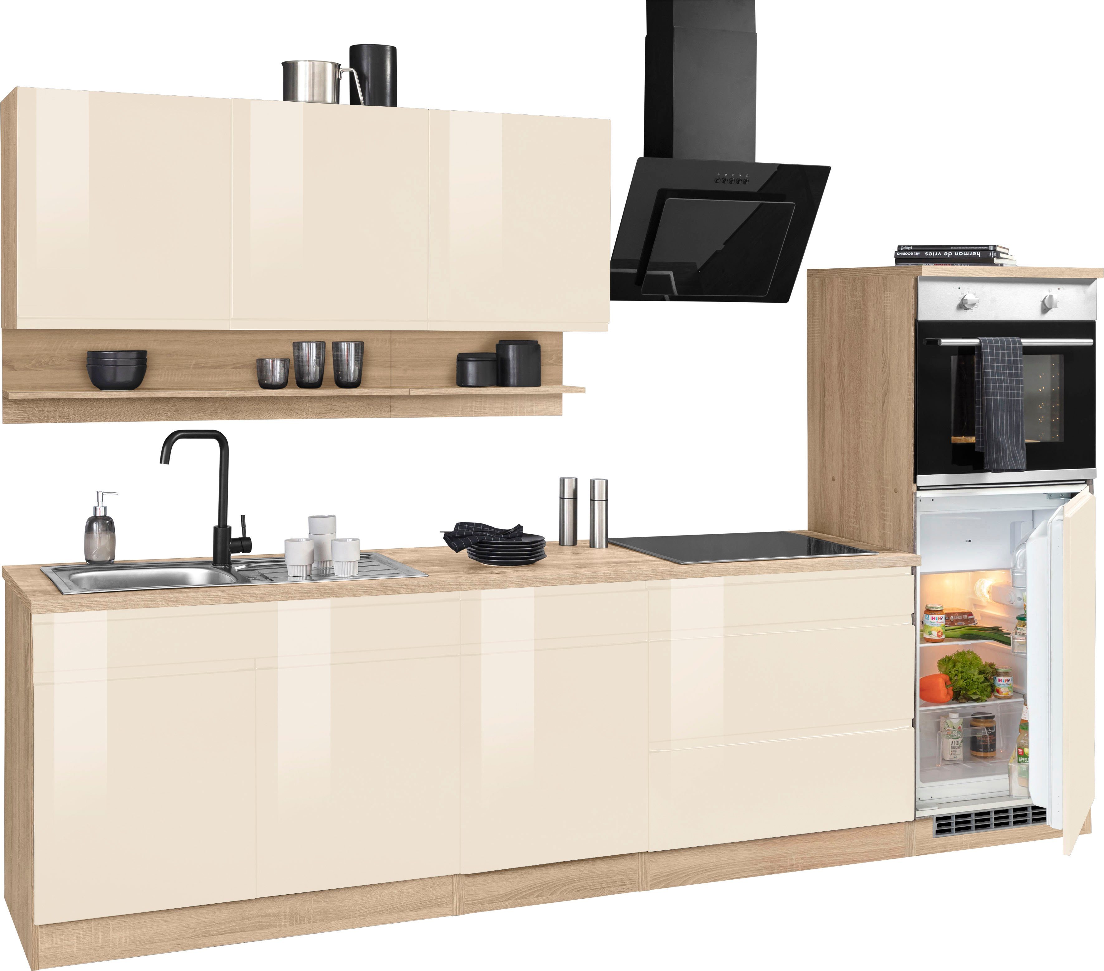 KOCHSTATION Küchenzeile "KS-Virginia", Breite 290 cm, wahlweise mit Indukti günstig online kaufen