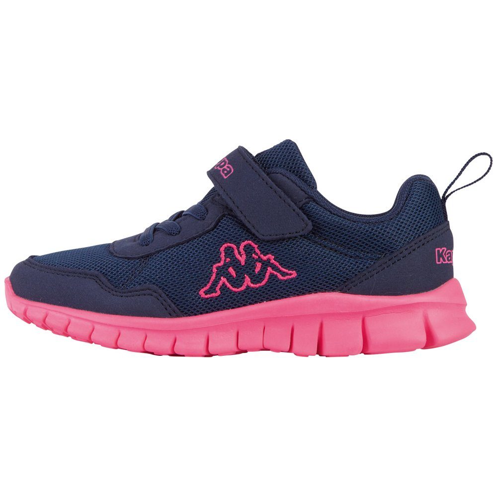 Kappa Sneaker für Kinder - besonders leicht & bequem navy-pink